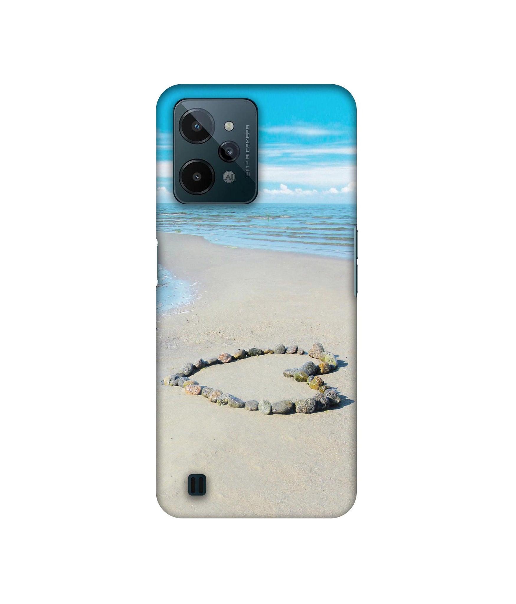 Stone Love Designer Hard Back Cover for Realme C31 4G
