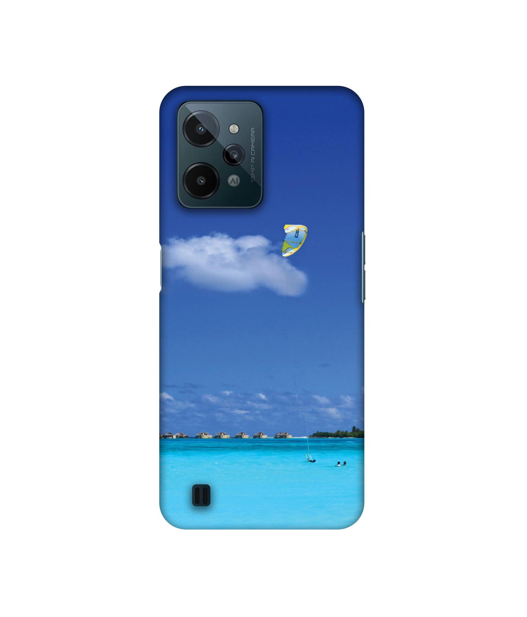 Maldivies Ocean Designer Hard Back Cover for Realme C31 4G
