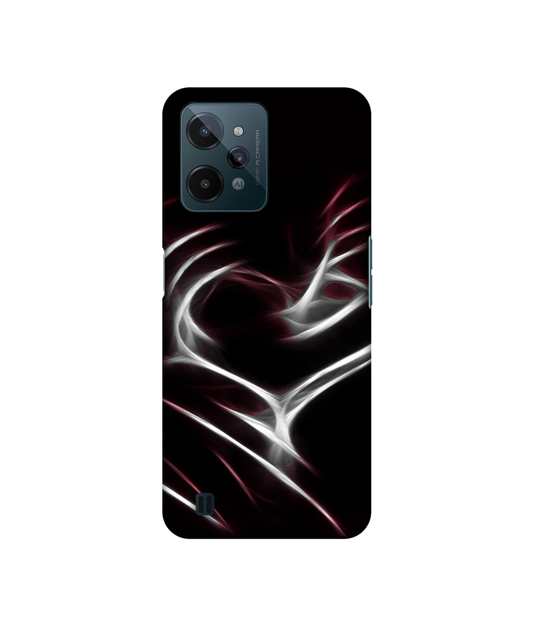 Heart Line Designer Hard Back Cover for Realme C31 4G