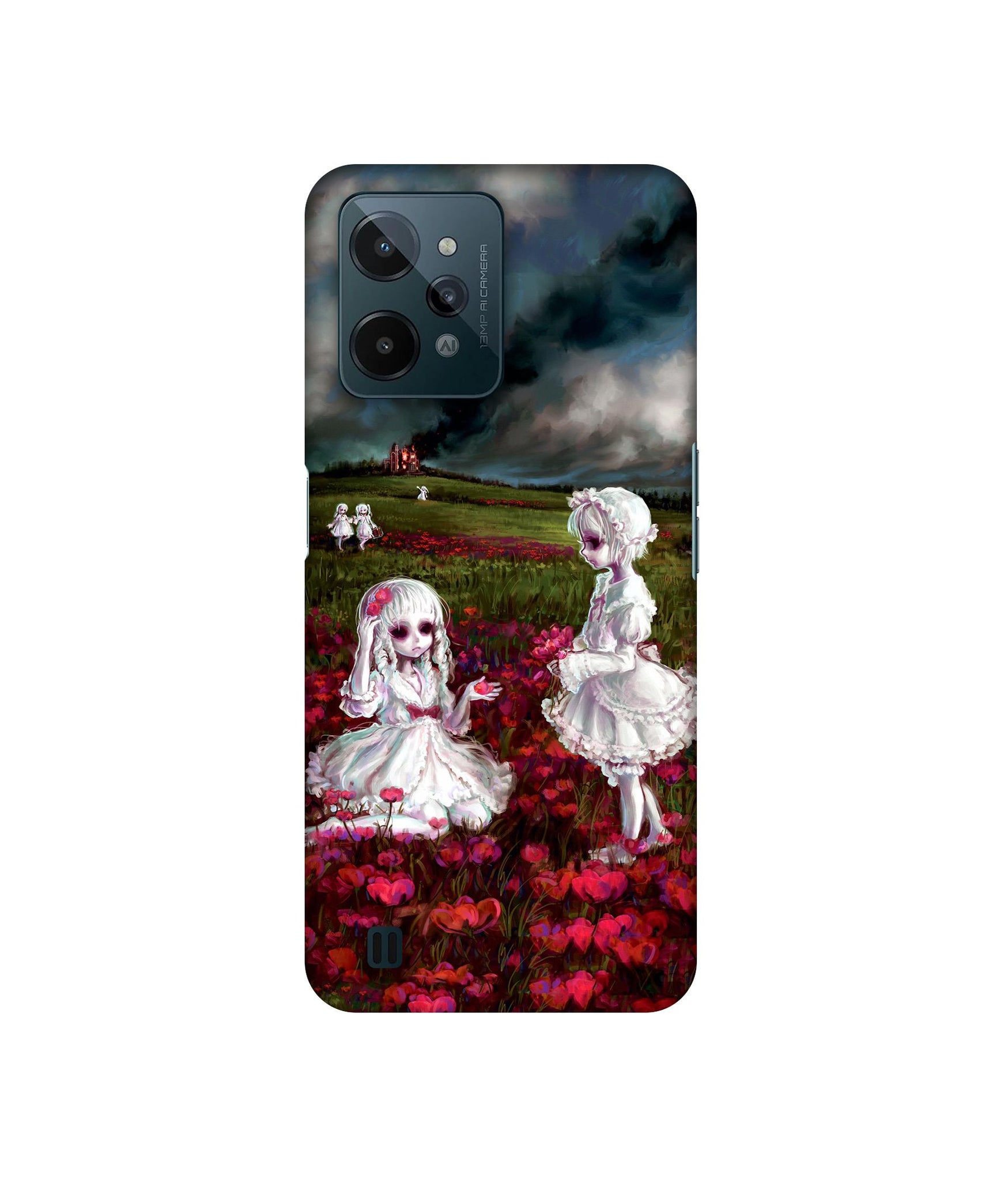 Vampires Girls Designer Hard Back Cover for Realme C31 4G