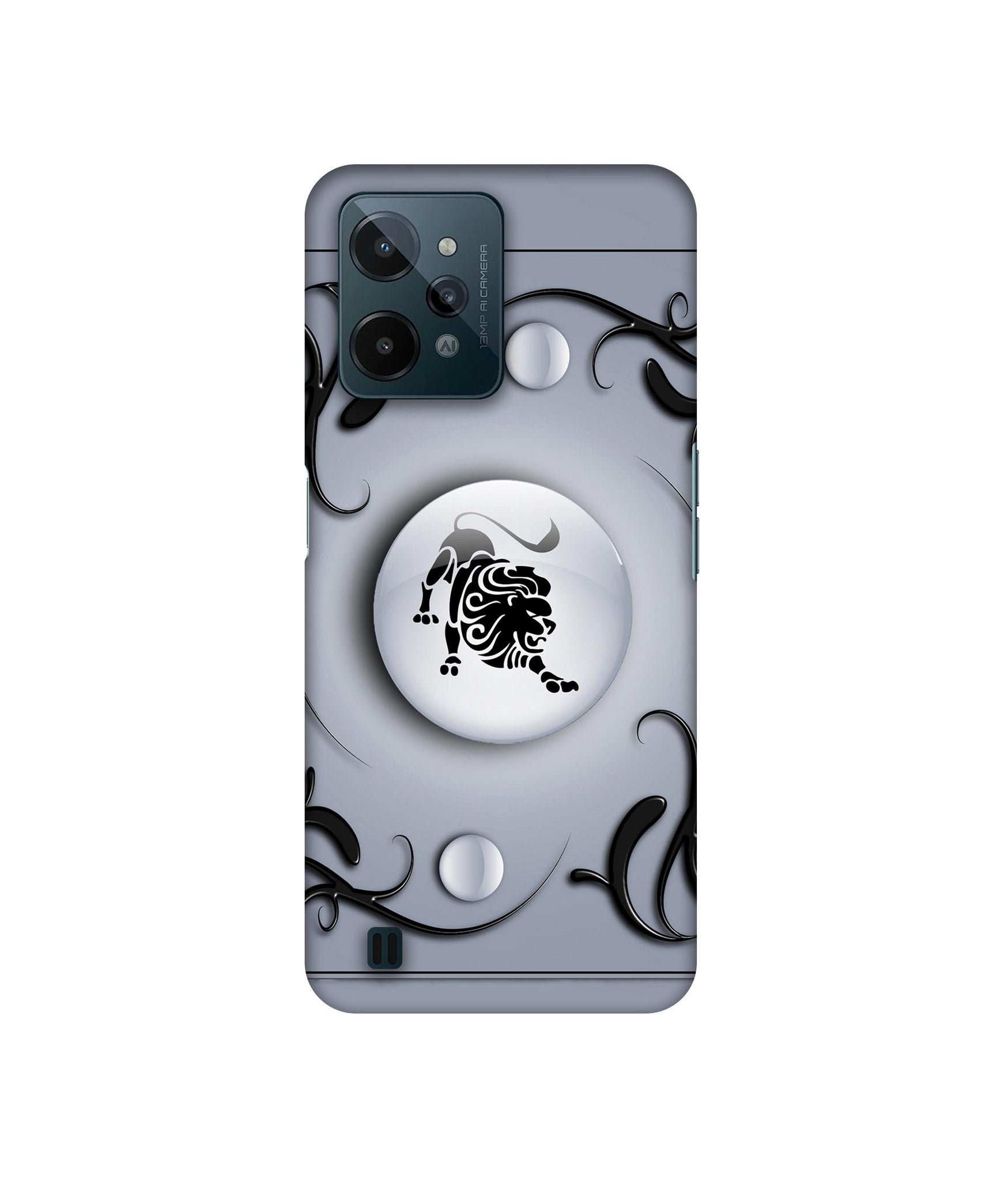 Leo Designer Hard Back Cover for Realme C31 4G