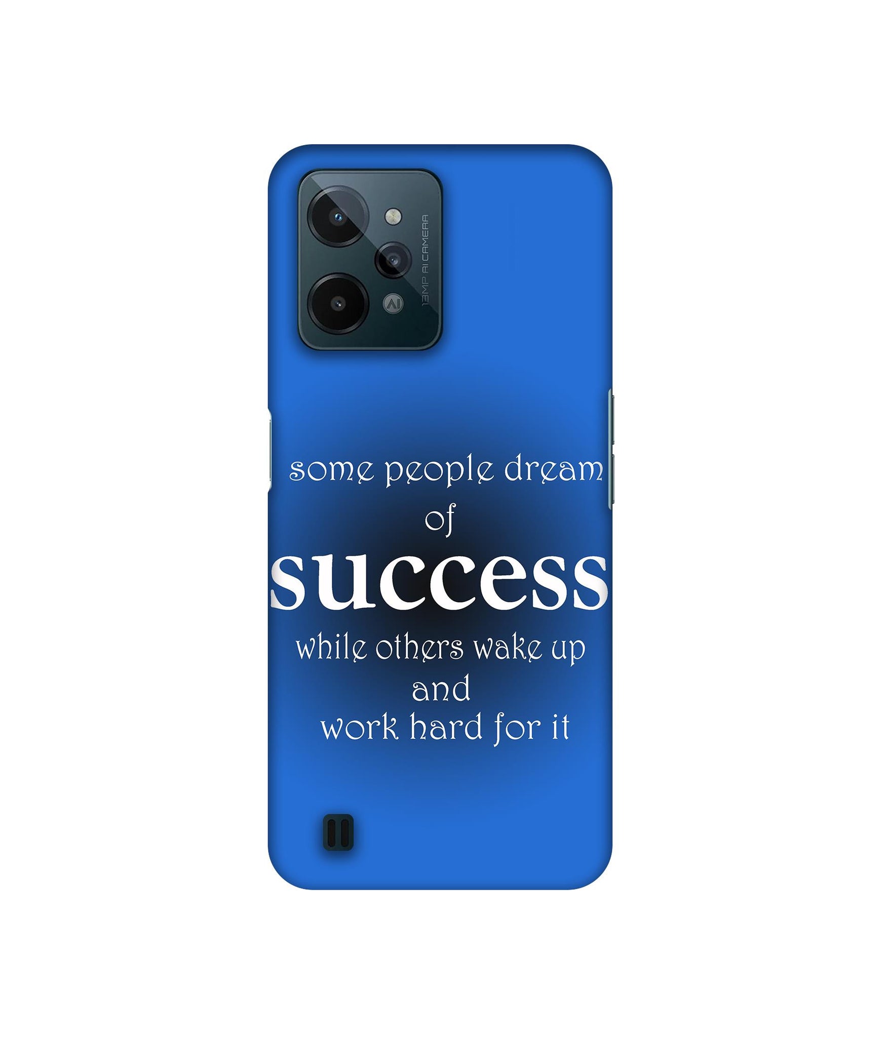 Success Motivational Designer Hard Back Cover for Realme C31 4G