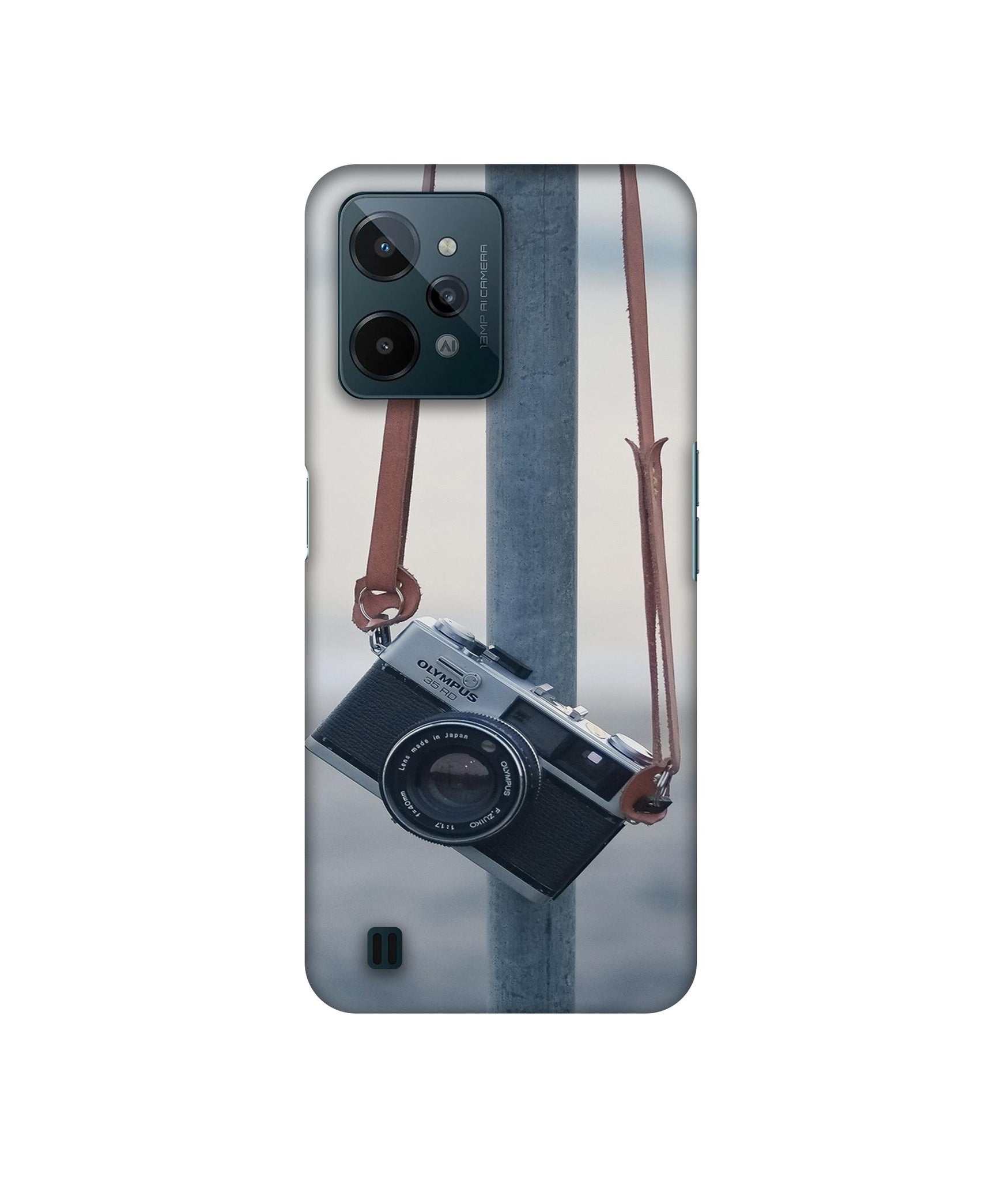 Camera Designer Hard Back Cover for Realme C31 4G