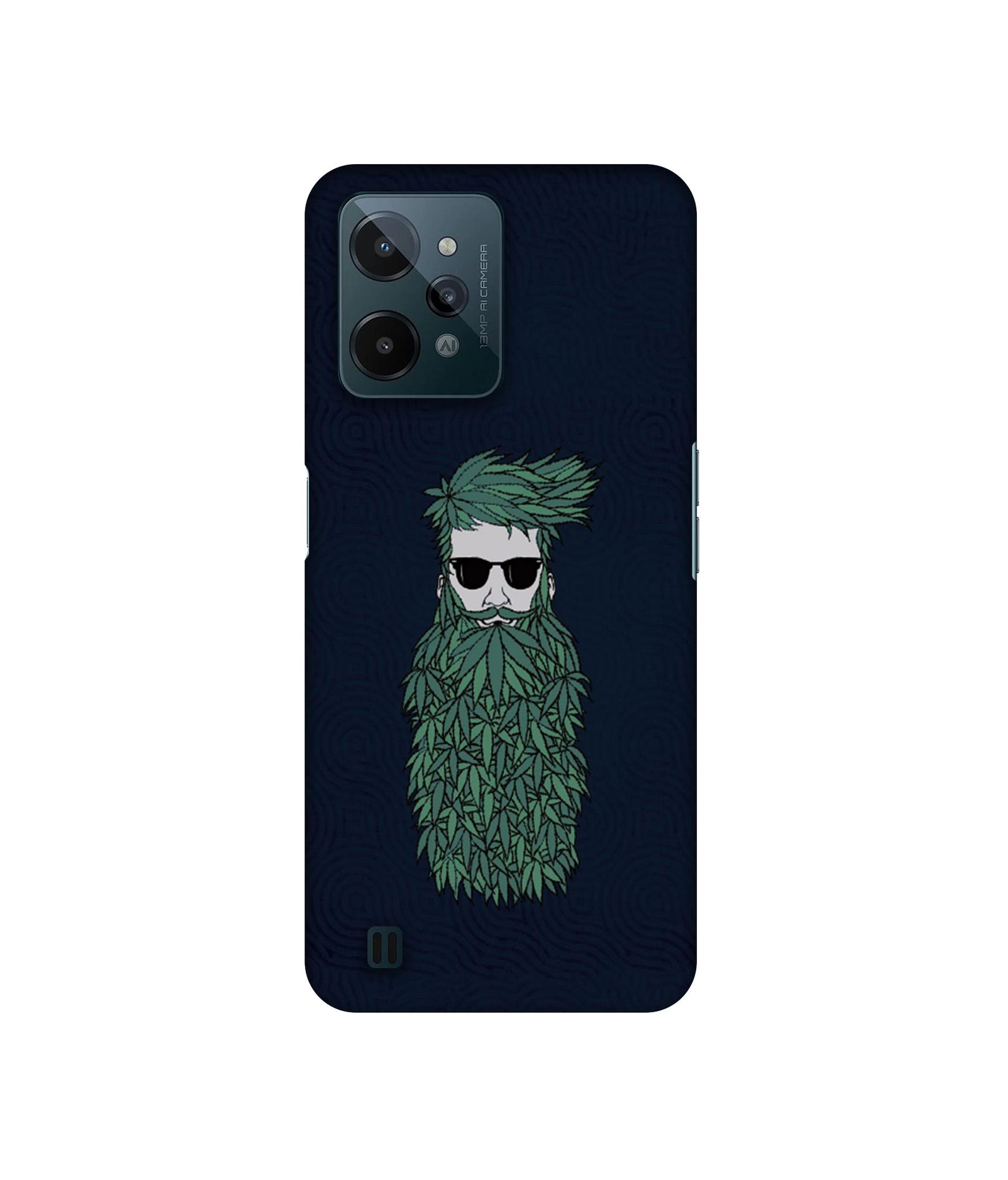 Beard Man Designer Hard Back Cover for Realme C31 4G