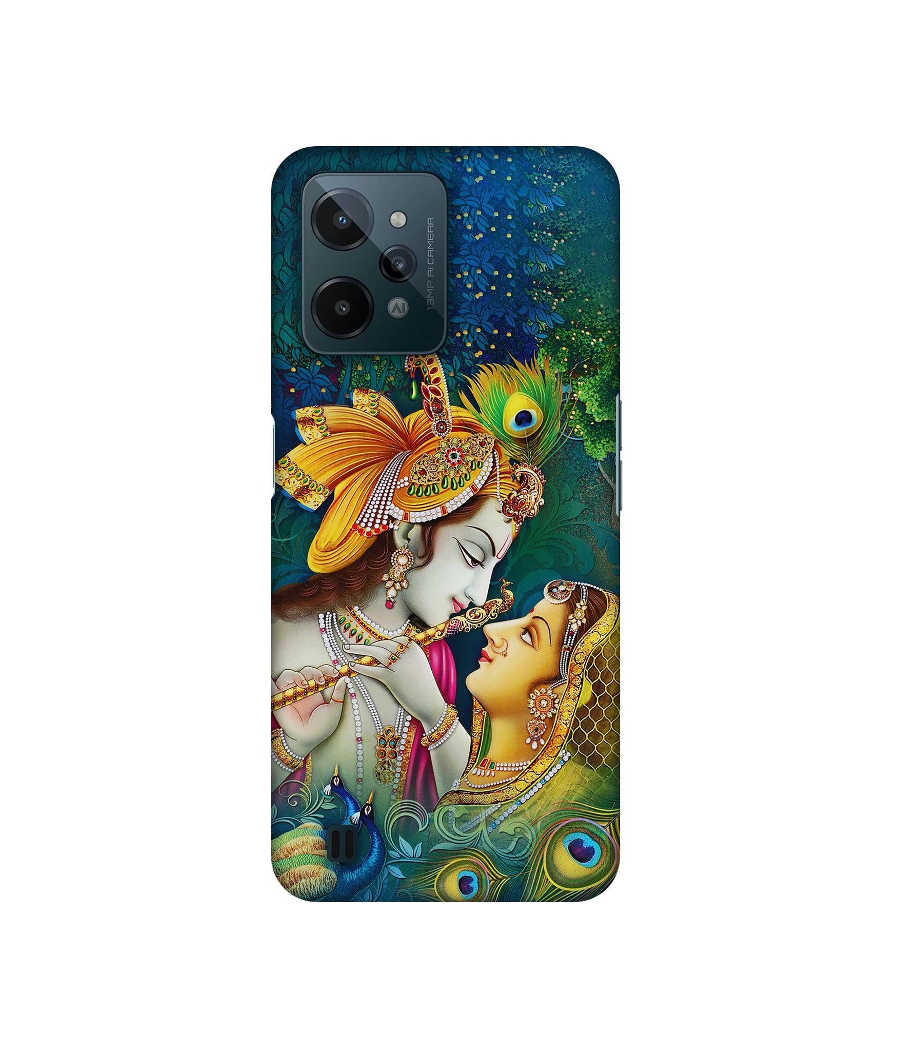 Radha Kishan Love Designer Hard Back Cover for Realme C31 4G