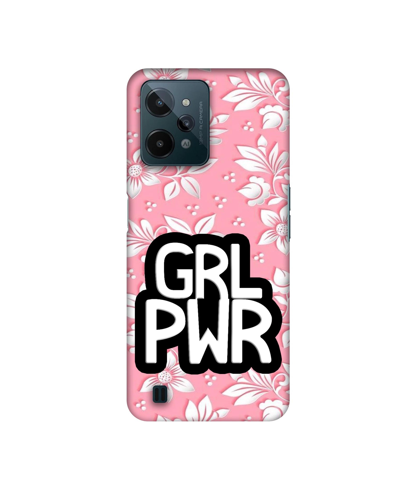 Girl Power Art Designer Hard Back Cover for Realme C31 4G