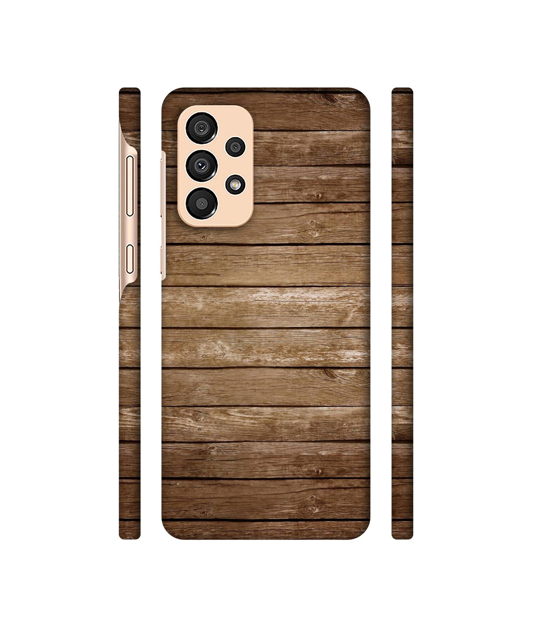 Wood Designer Hard Back Cover for Samsung Galaxy A33 5G