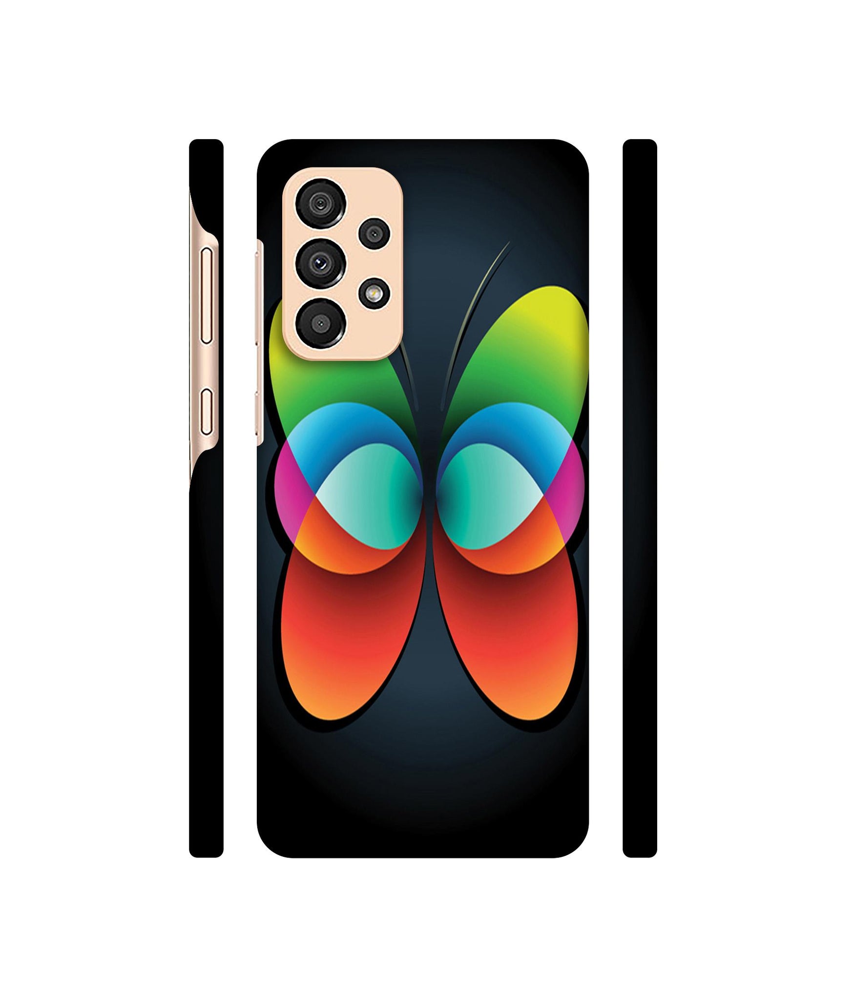 Colourfull Butterfly Designer Hard Back Cover for Samsung Galaxy A33 5G