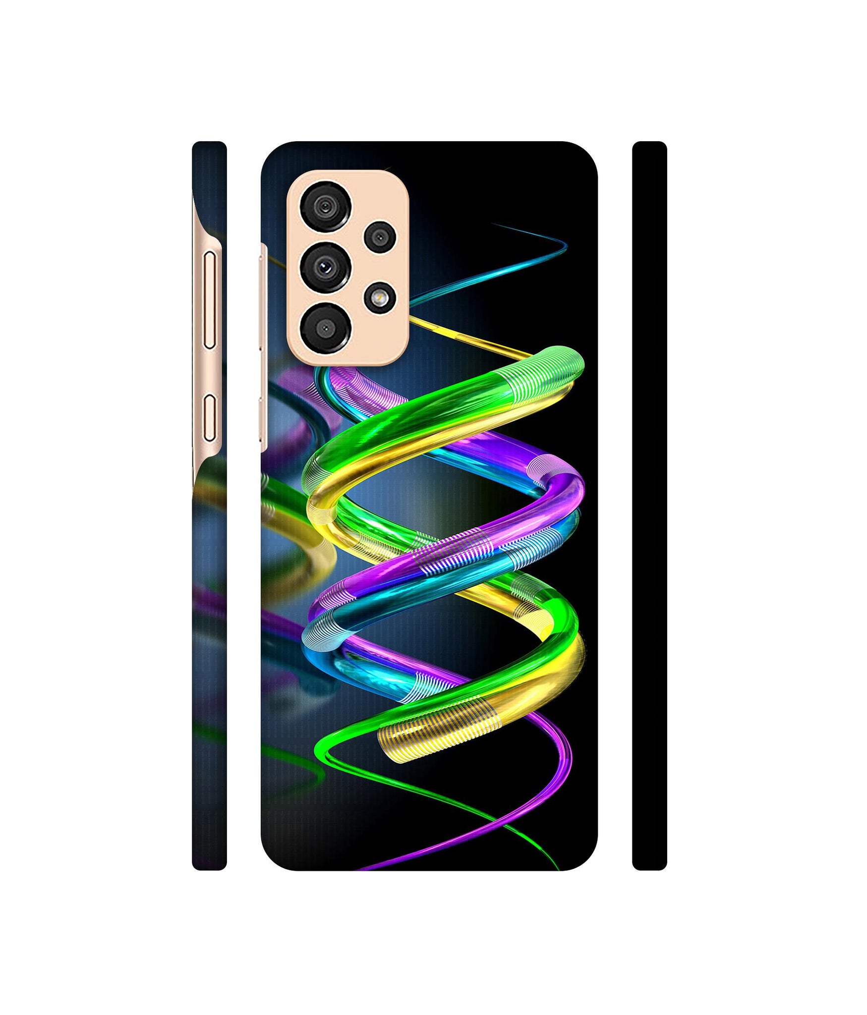 3D Spiral Designer Hard Back Cover for Samsung Galaxy A33 5G
