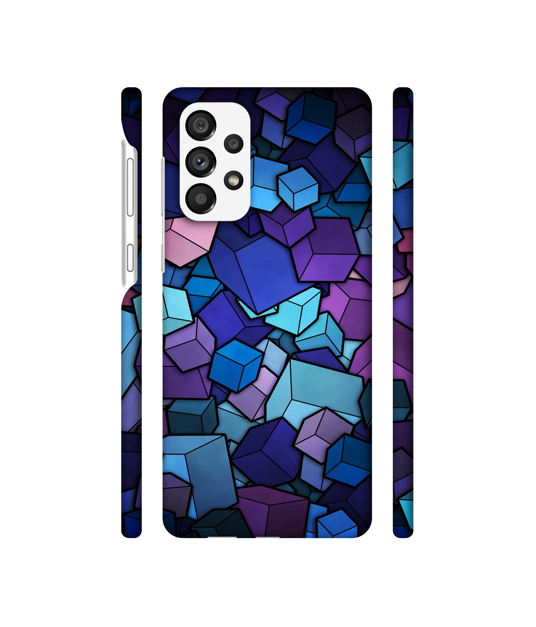 Color Box Designer Hard Back Cover for Samsung Galaxy A73 5G