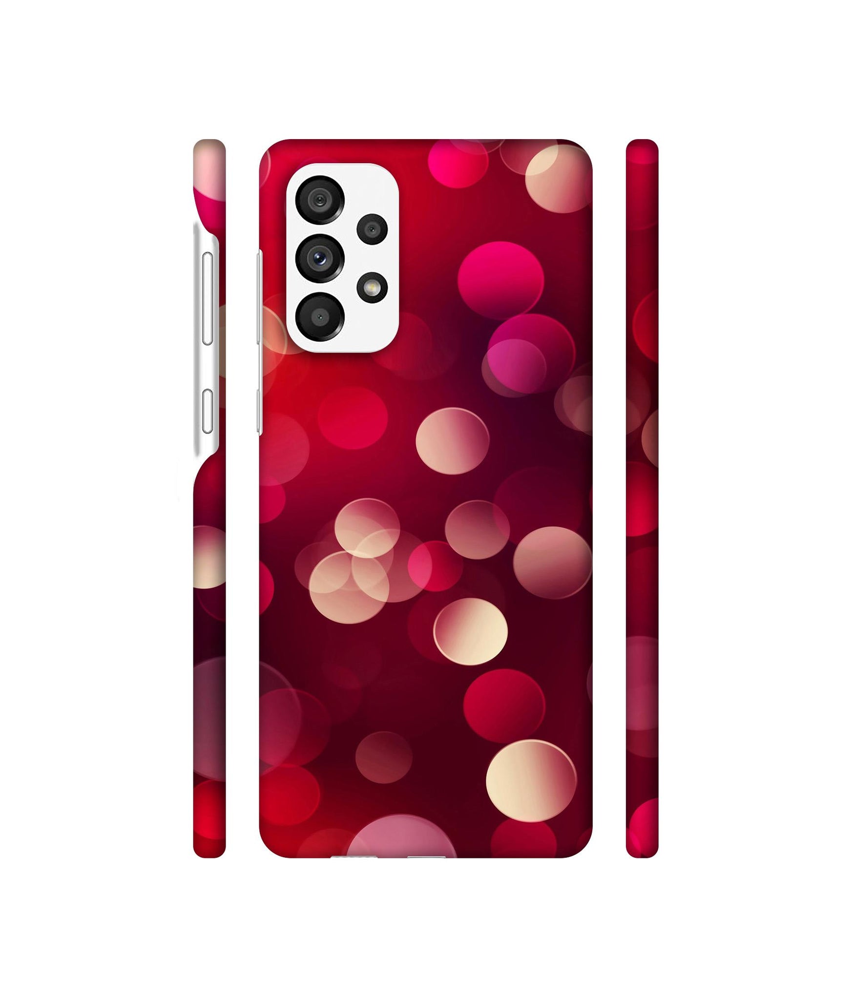 3D Circles Designer Hard Back Cover for Samsung Galaxy A73 5G