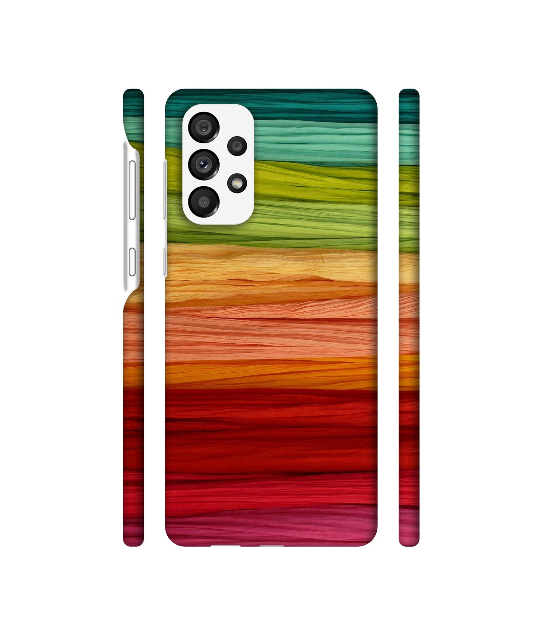 Colorful Thread Designer Hard Back Cover for Samsung Galaxy A73 5G