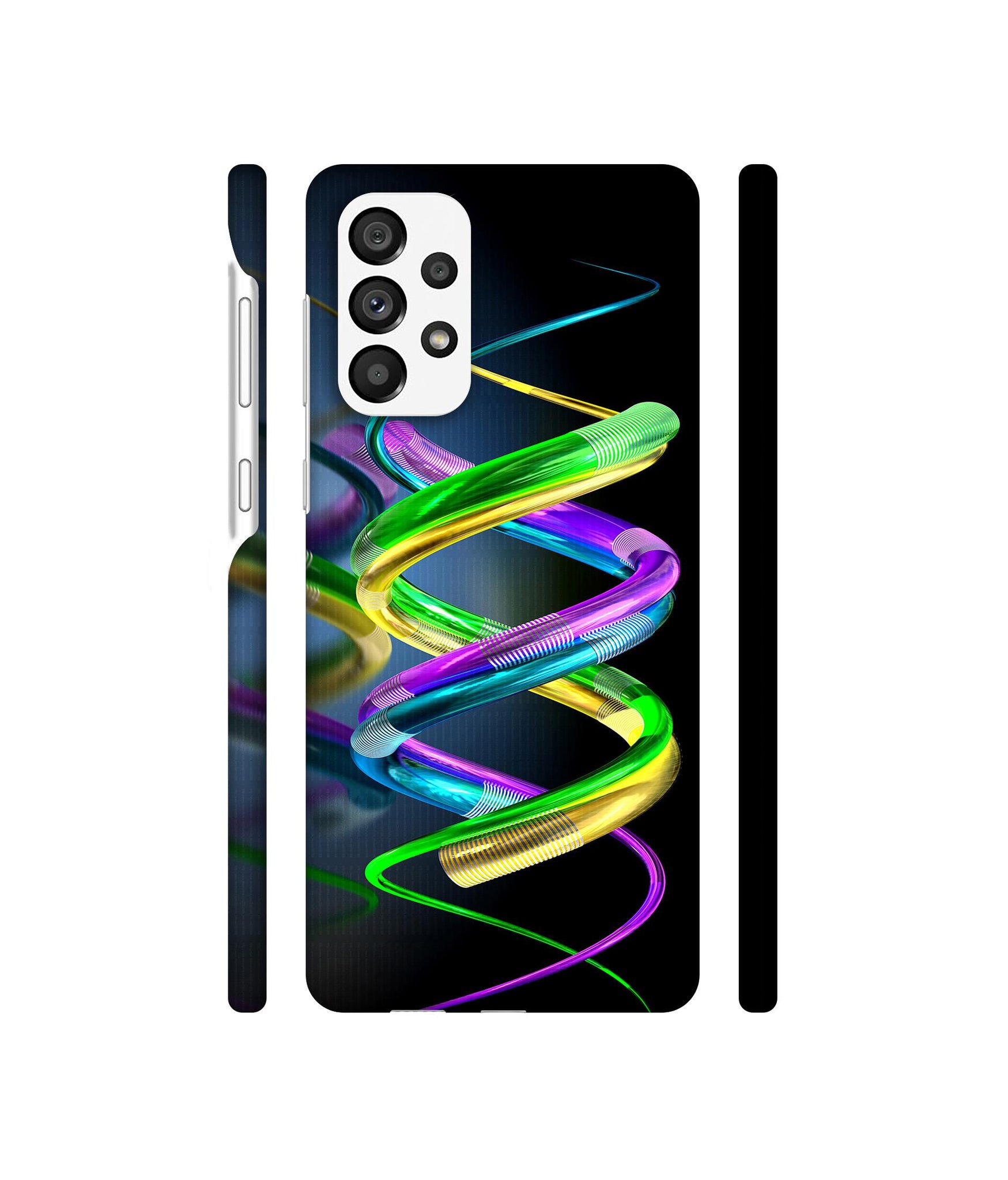 3D Spiral Designer Hard Back Cover for Samsung Galaxy A73 5G