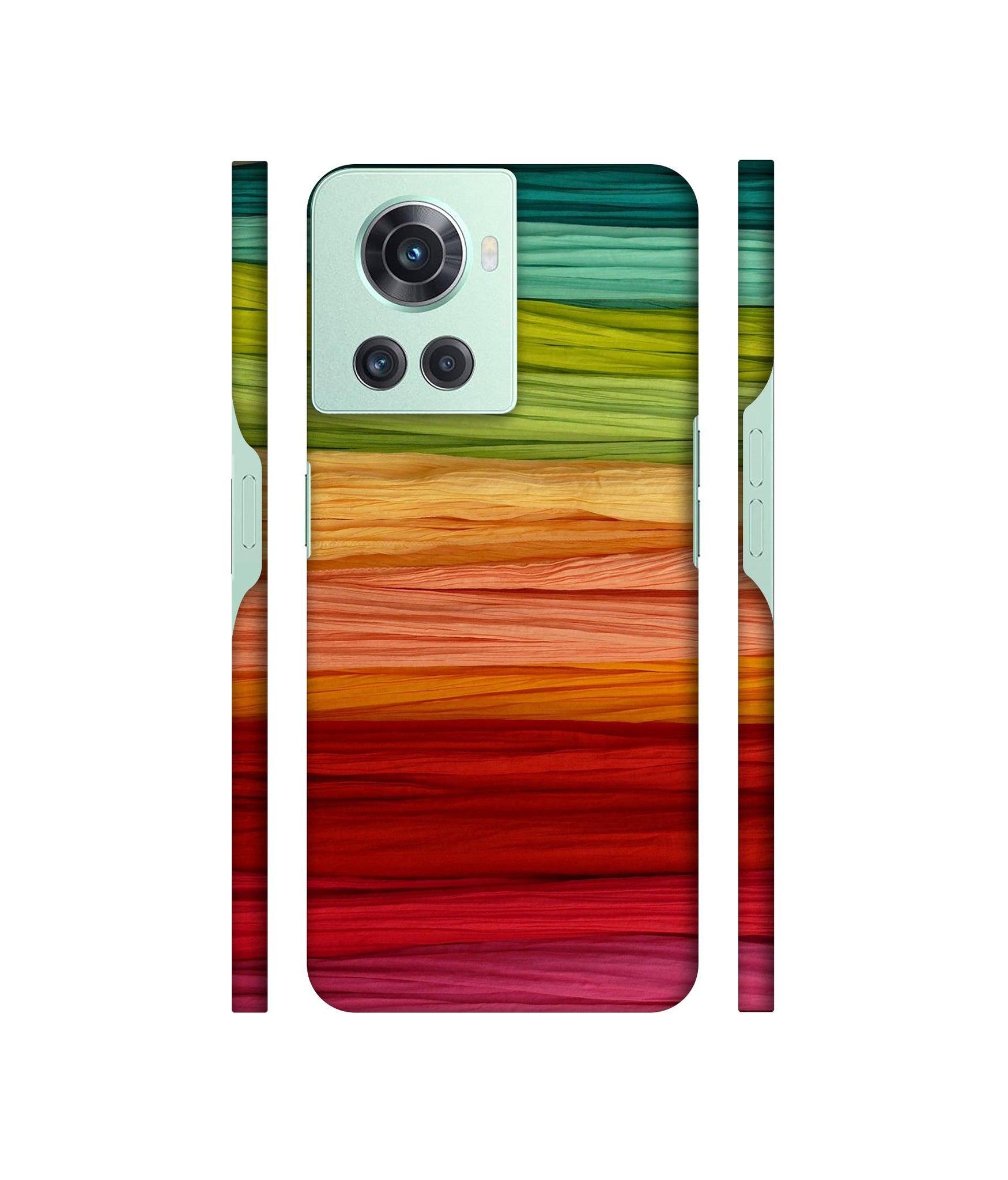 Colorful Thread Designer Hard Back Cover for OnePlus 10R 5G