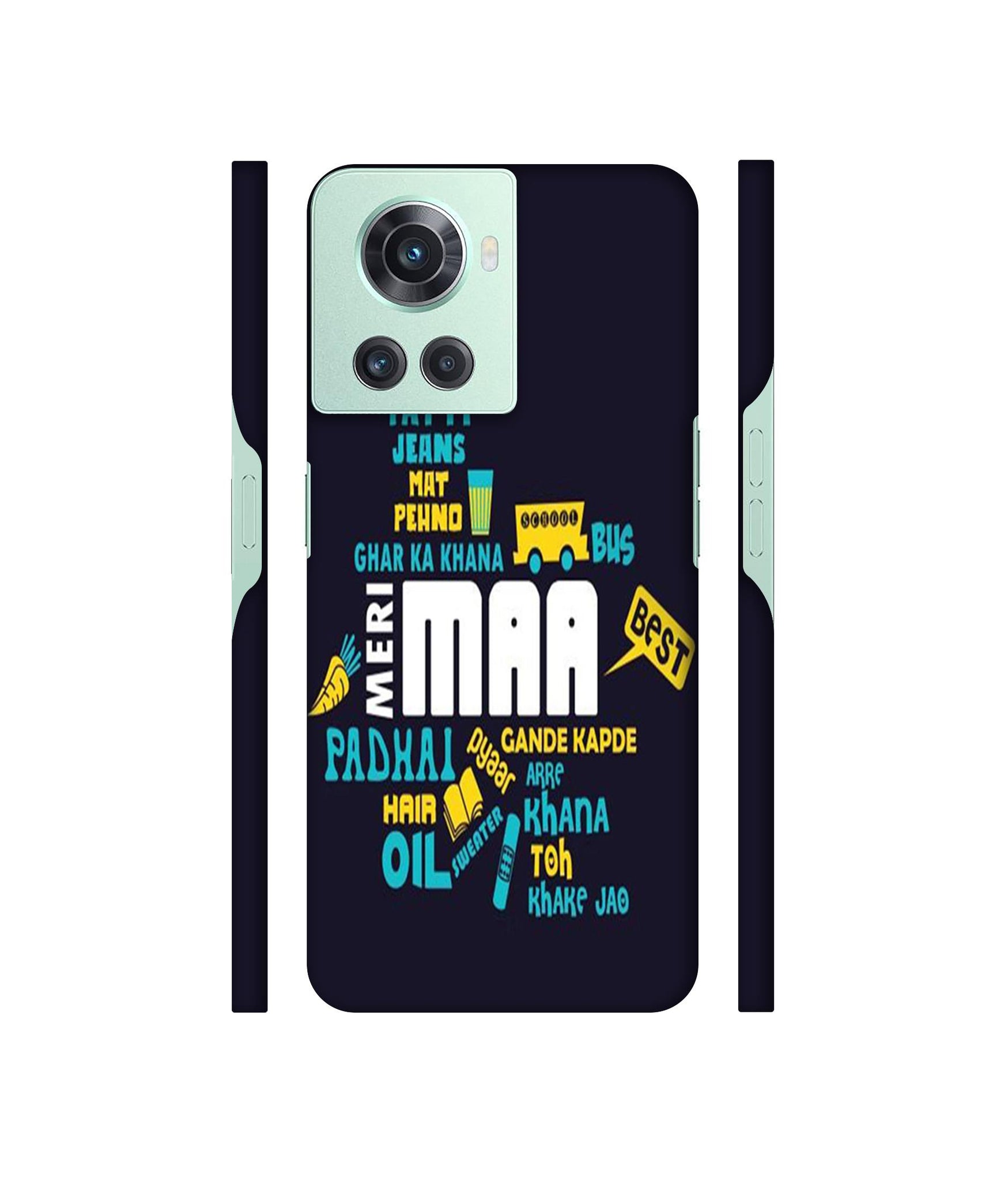 Casotec Maa Design 3D Printed Hard Back Case Cover for OnePlus 10R 5G