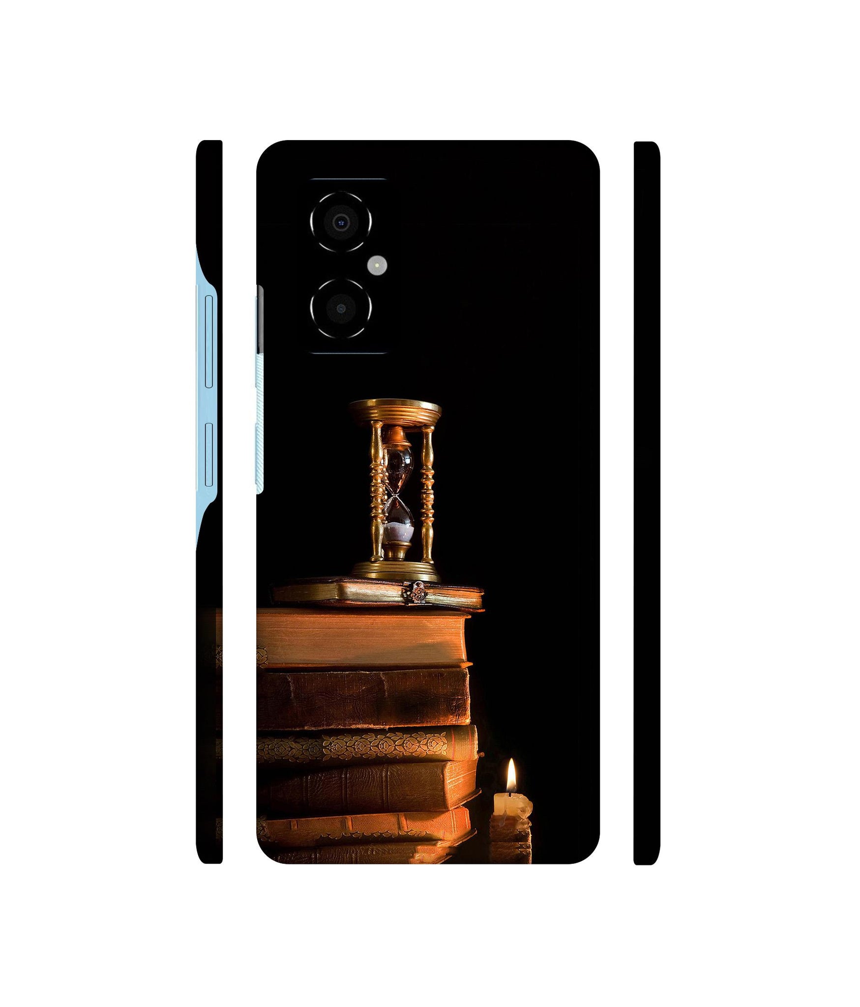 Magic Candles Books Designer Hard Back Cover for Poco M4 5G