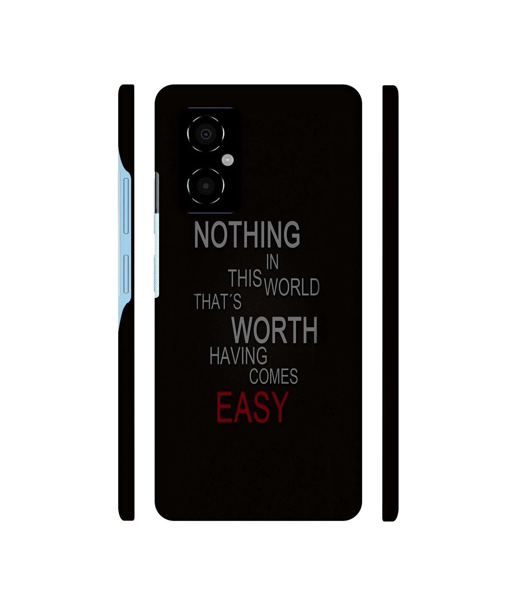 Life Quotes Designer Hard Back Cover for Poco M4 5G