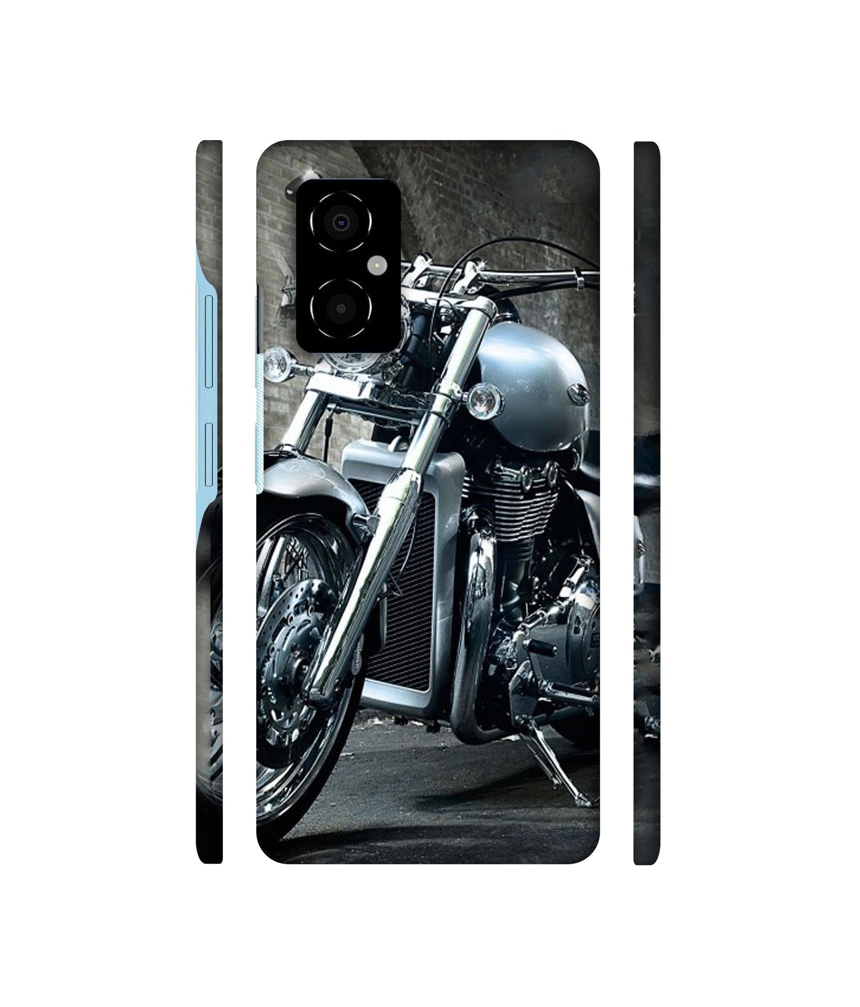 Motorcycle Designer Hard Back Cover for Poco M4 5G