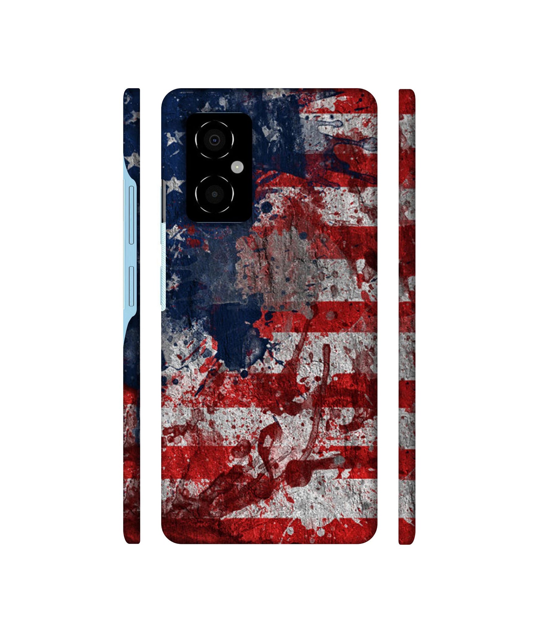 Painting American Designer Hard Back Cover for Poco M4 5G