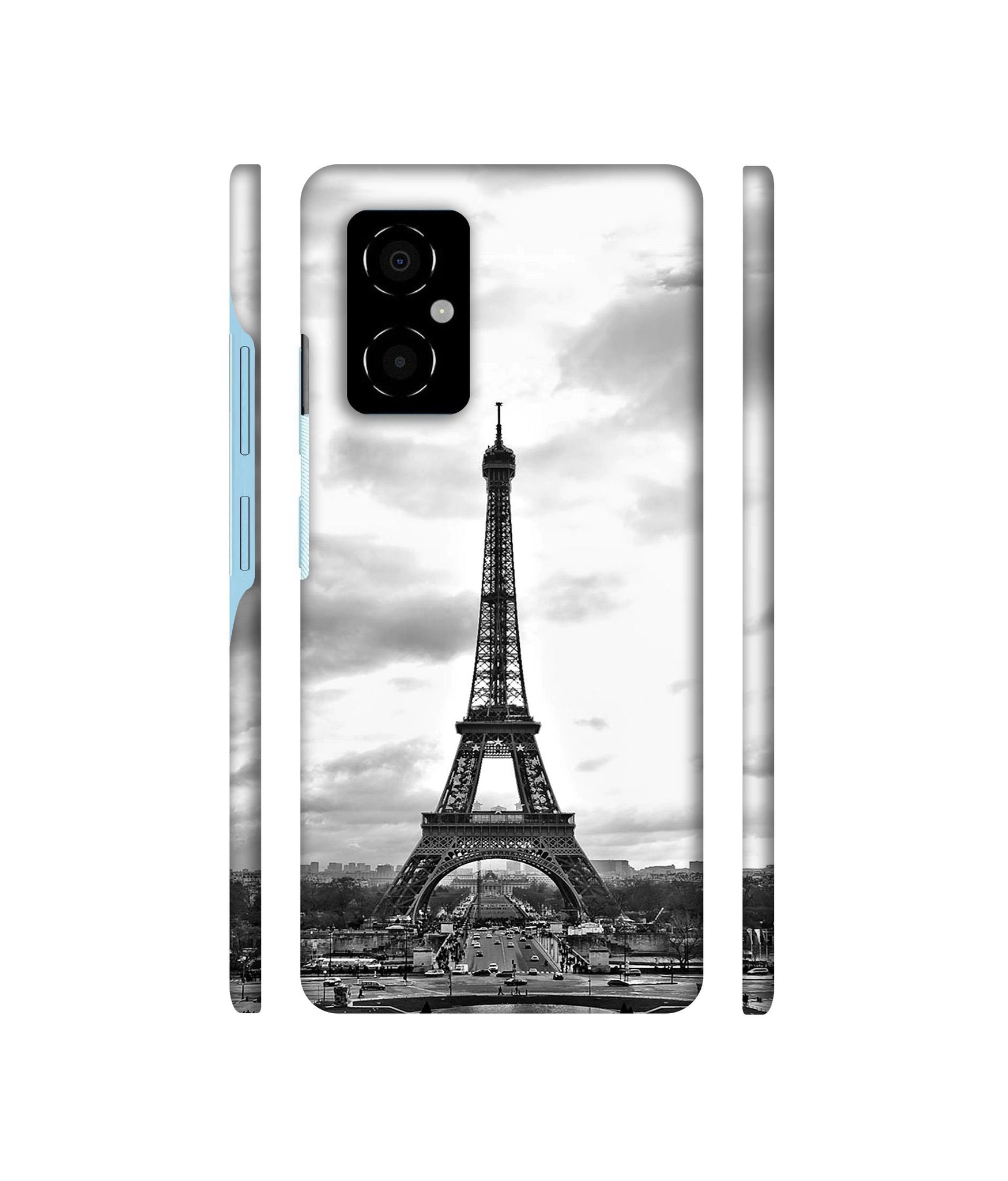 Eiffel Tower Designer Hard Back Cover for Poco M4 5G