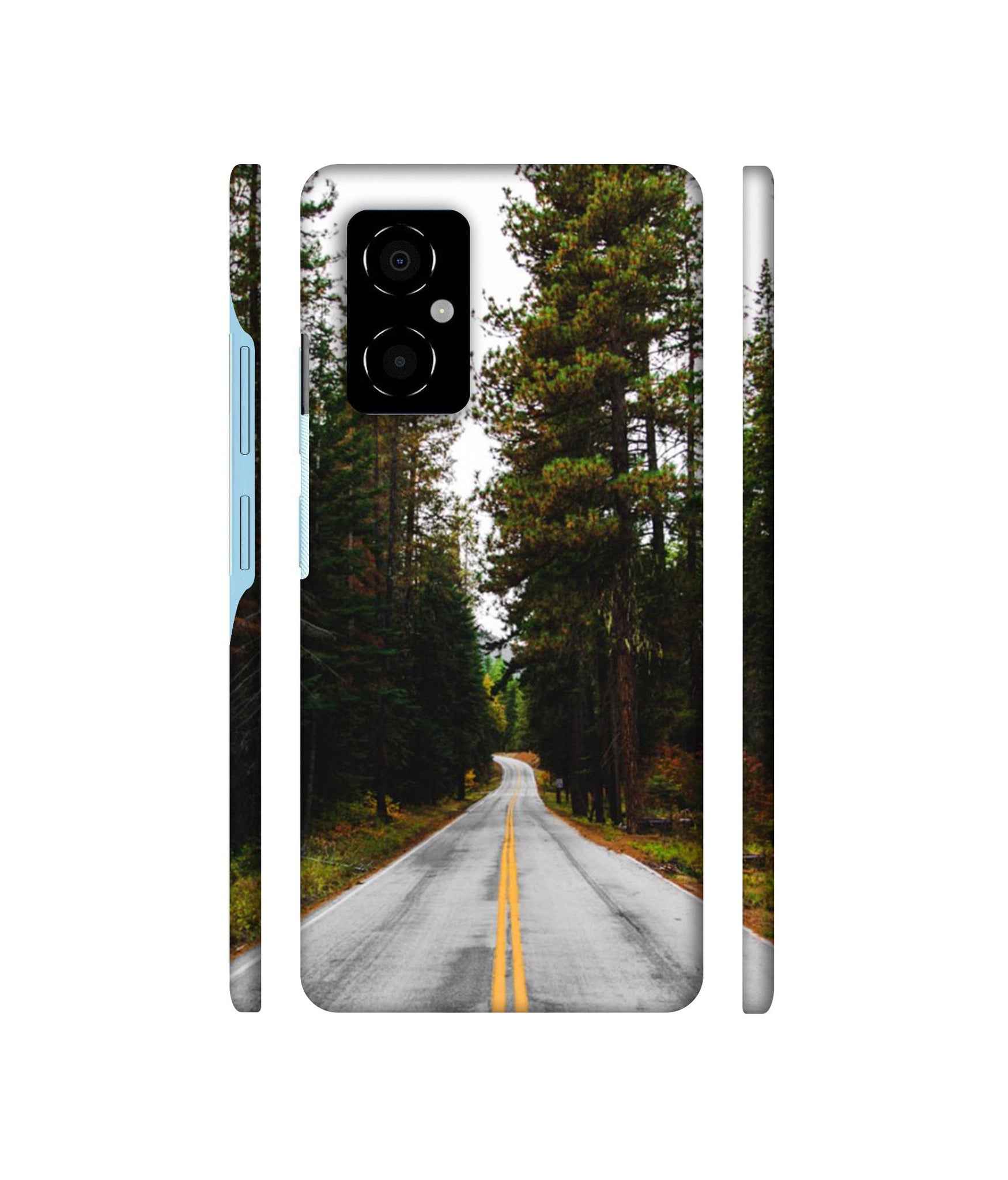 Road Photo Designer Hard Back Cover for Poco M4 5G