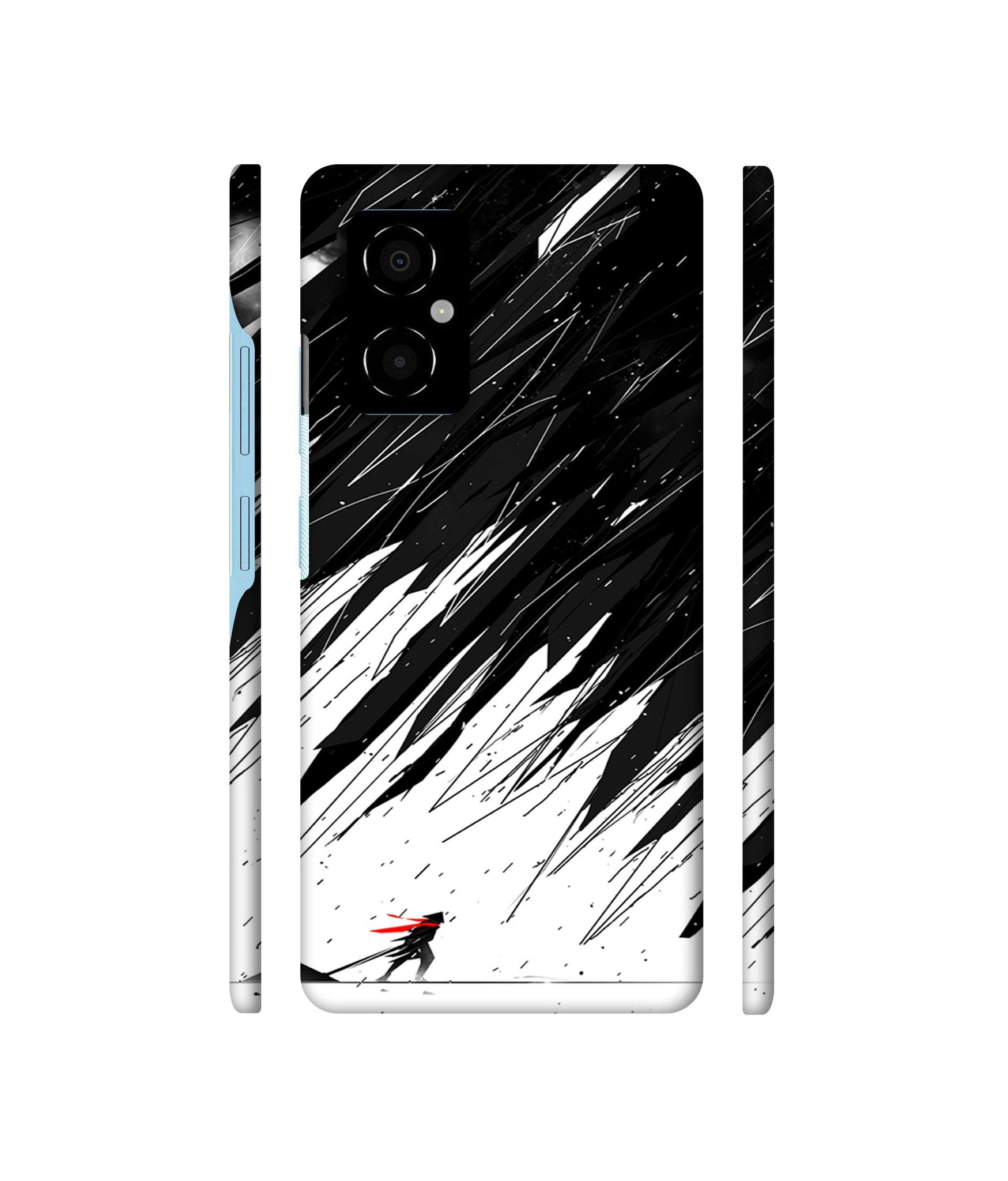 Geometric Strom Designer Hard Back Cover for Poco M4 5G