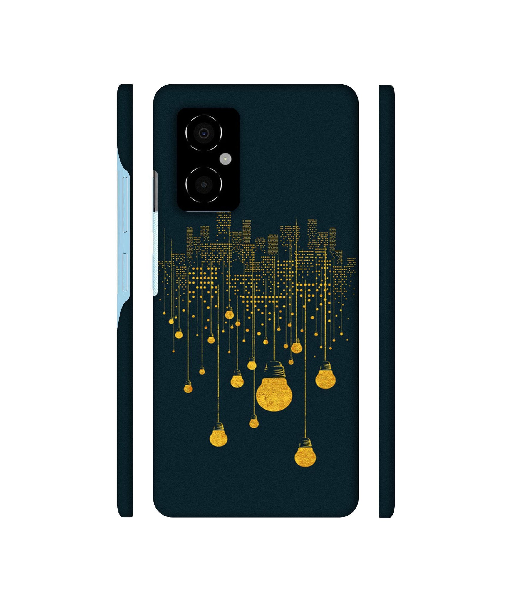 City Light Pattern Designer Hard Back Cover for Poco M4 5G