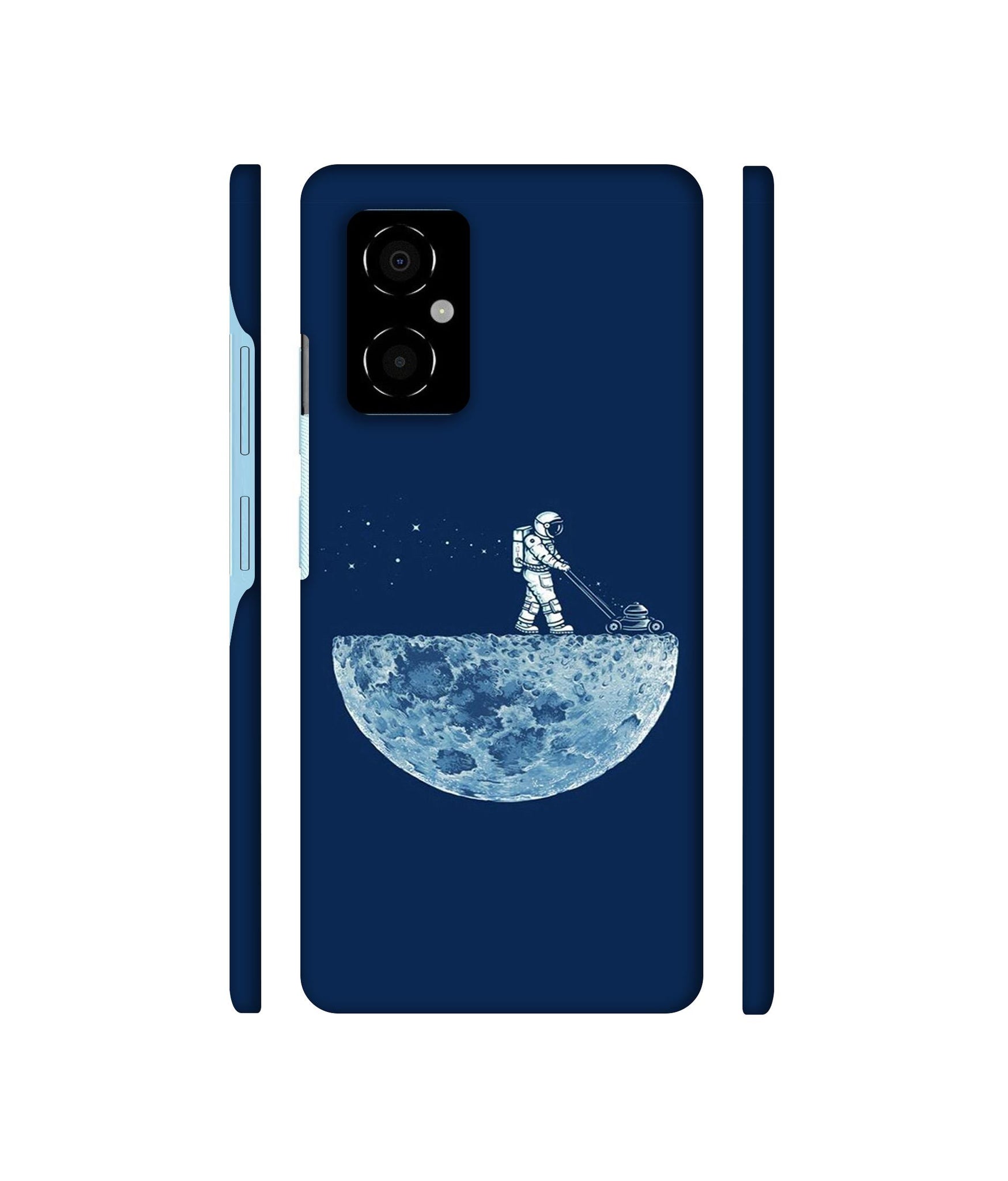 Moon Walk Designer Hard Back Cover for Poco M4 5G