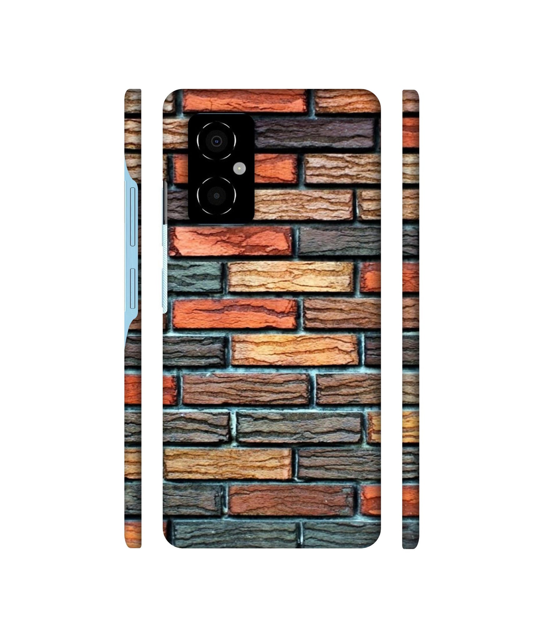 Brick Wall Designer Hard Back Cover for Poco M4 5G
