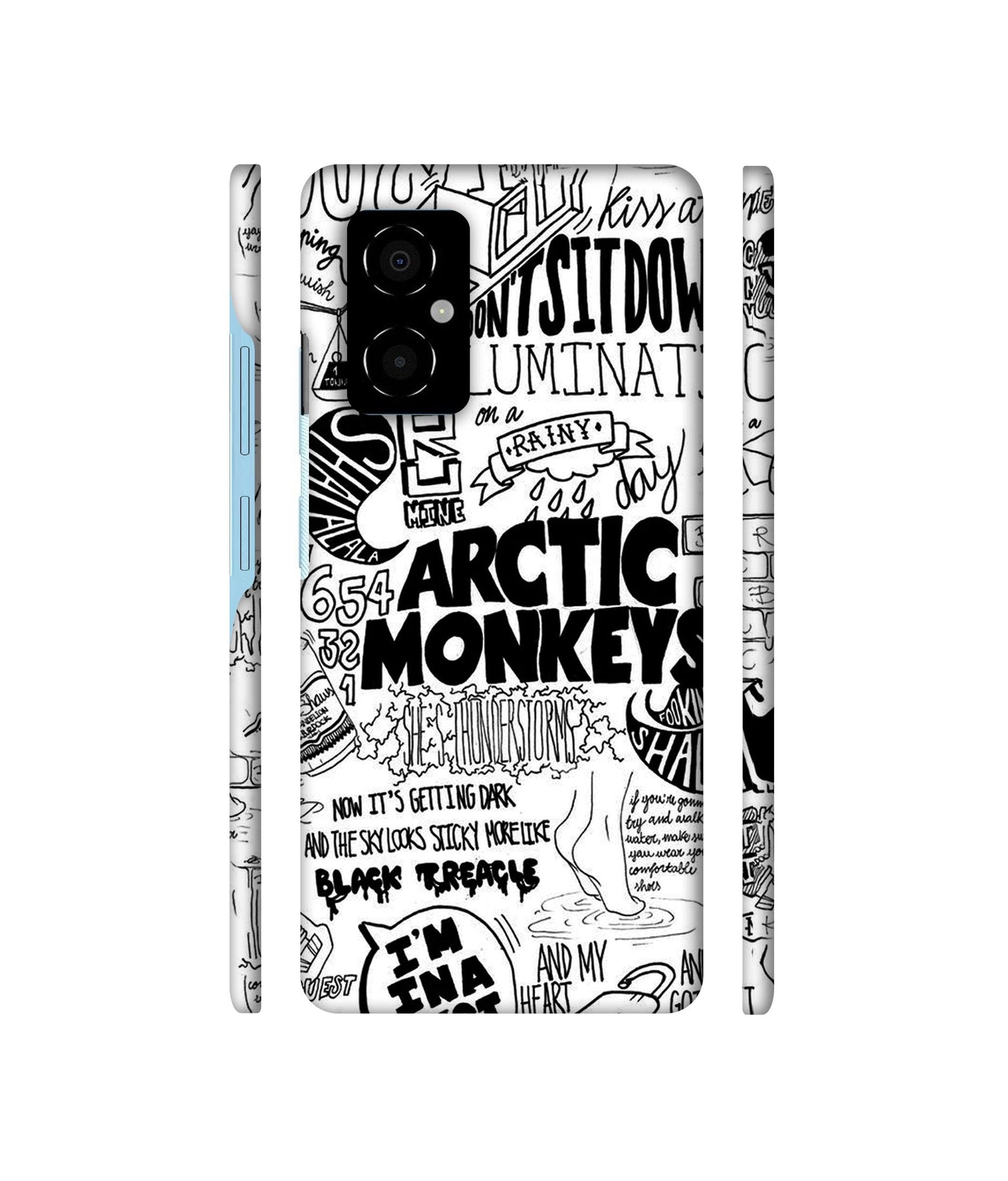 Arctic Monkeys Pattern Designer Hard Back Cover for Poco M4 5G