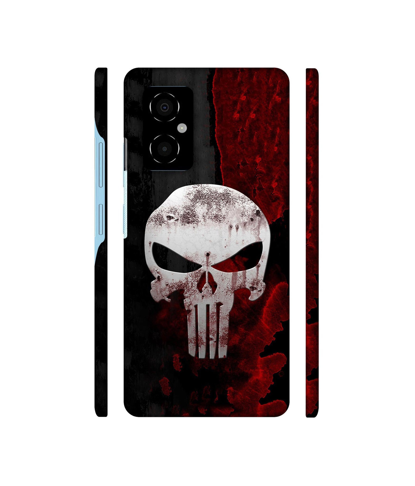 Punisher Skull Designer Hard Back Cover for Poco M4 5G