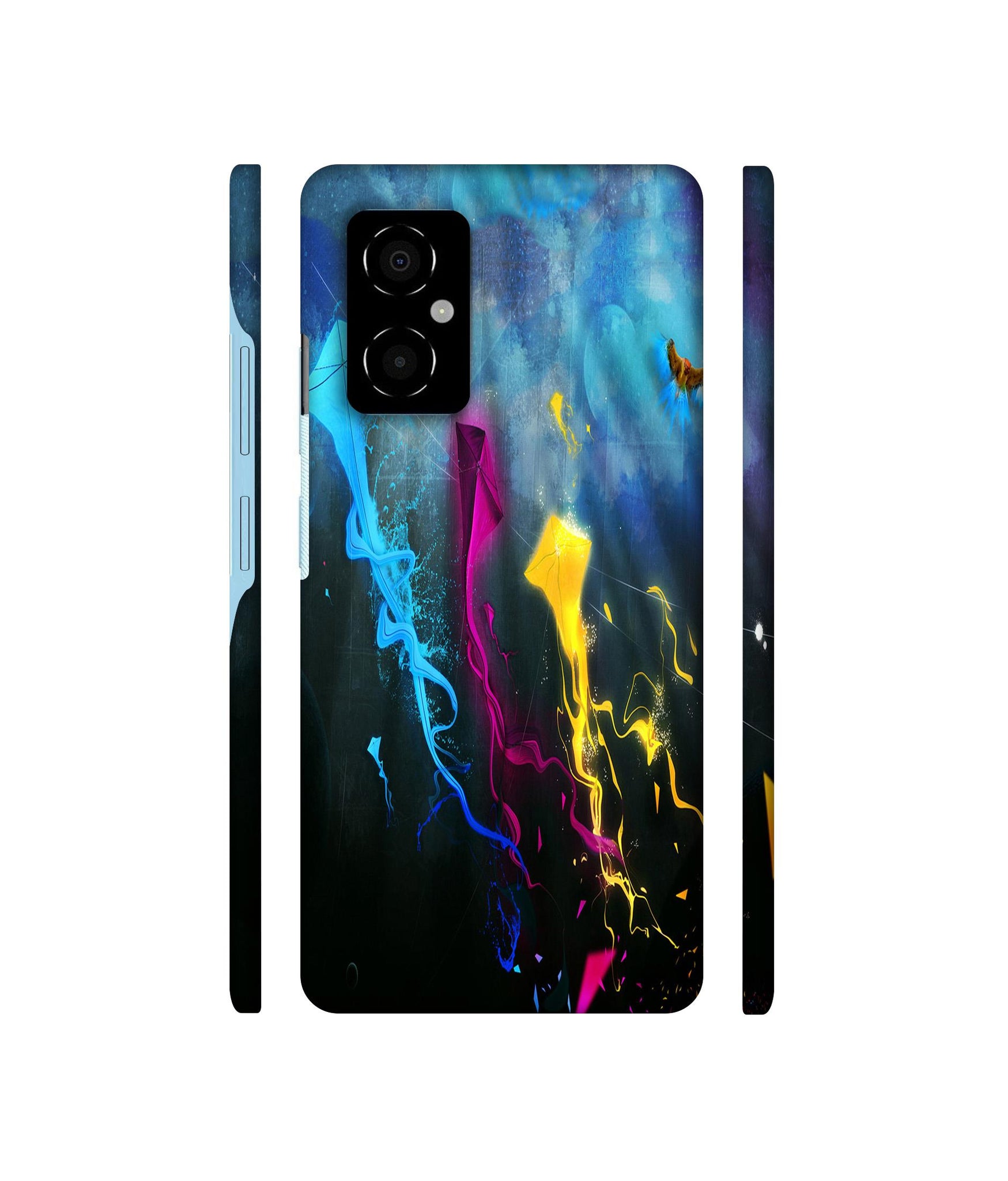 Kites Designer Hard Back Cover for Poco M4 5G