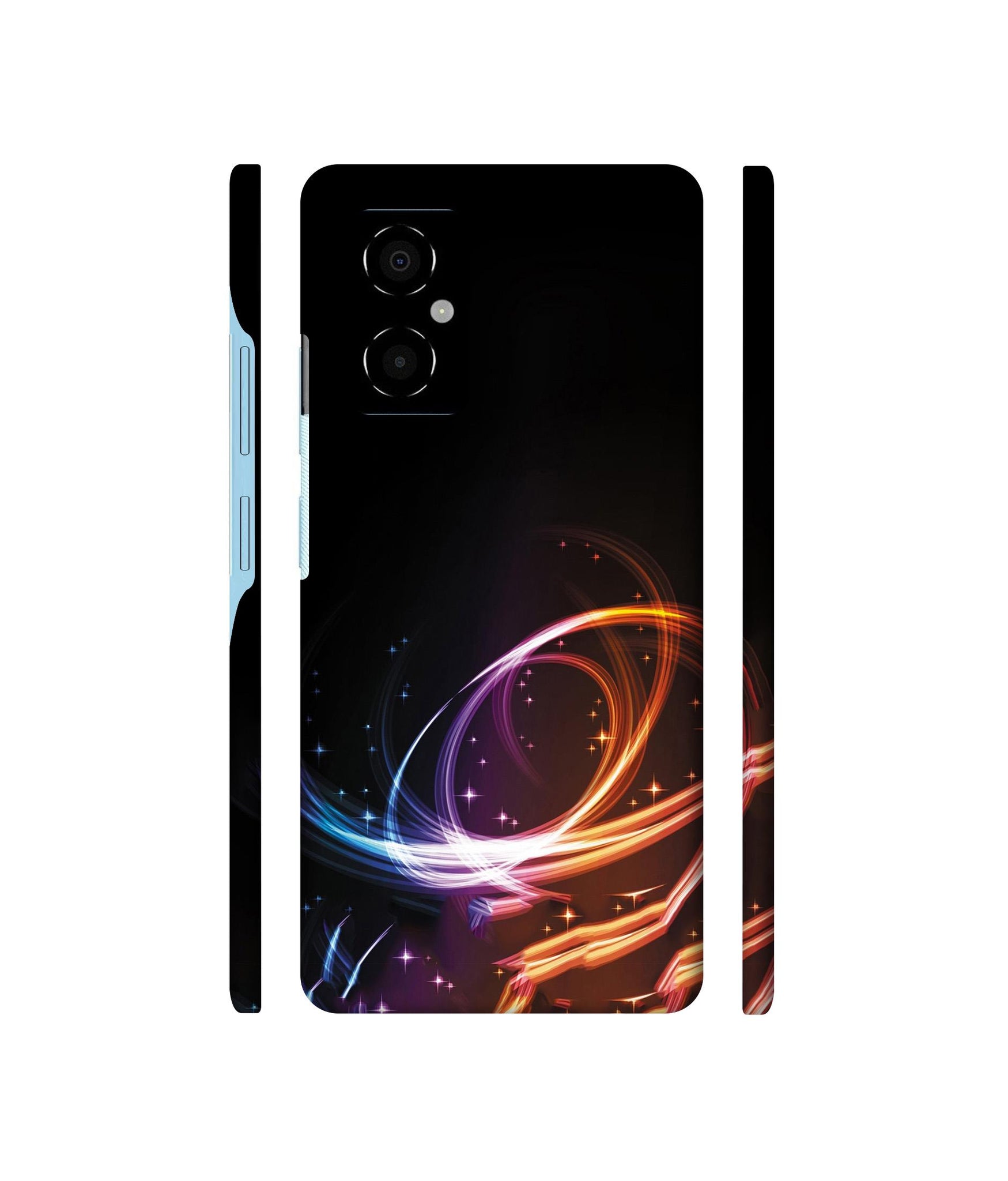 Abstract Background Designer Hard Back Cover for Poco M4 5G
