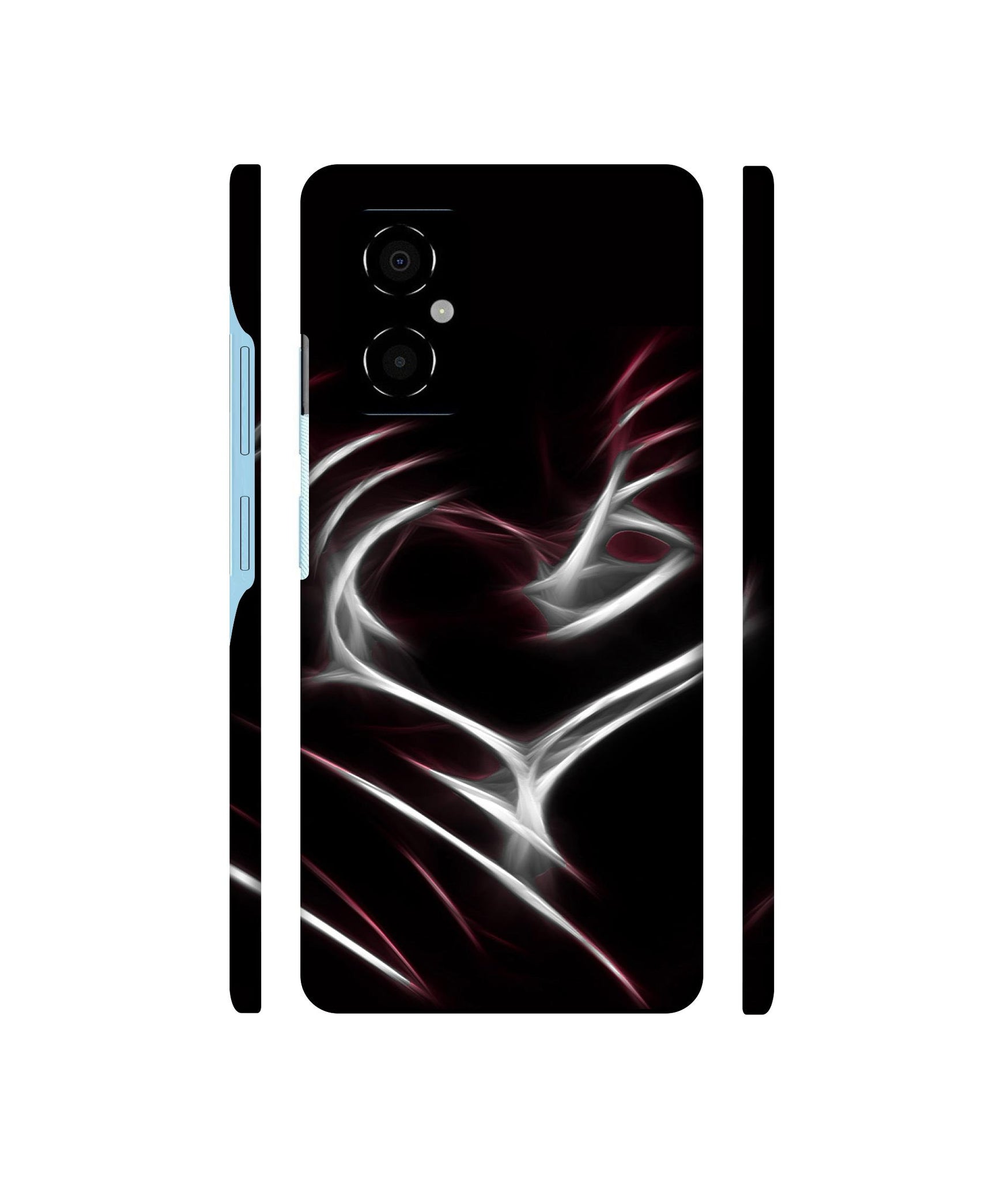 Heart Line Designer Hard Back Cover for Poco M4 5G