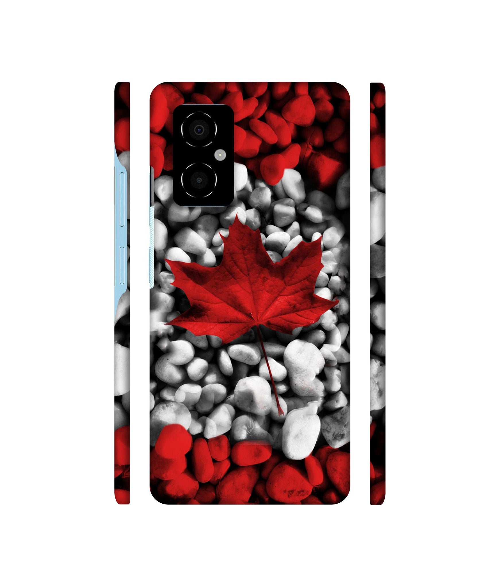 Canada Leaves Flag Designer Hard Back Cover for Poco M4 5G