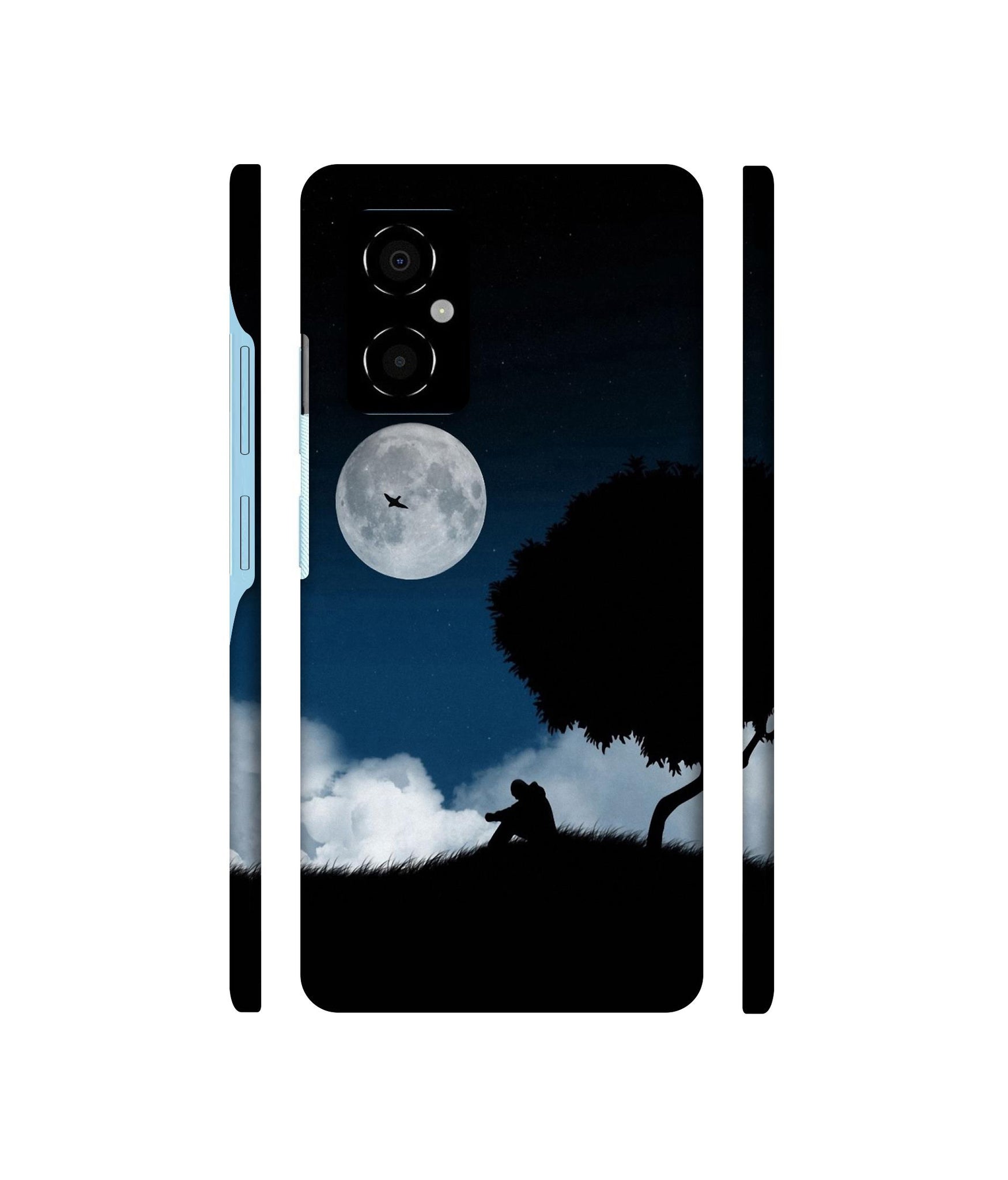 Solitude Tree Designer Hard Back Cover for Poco M4 5G