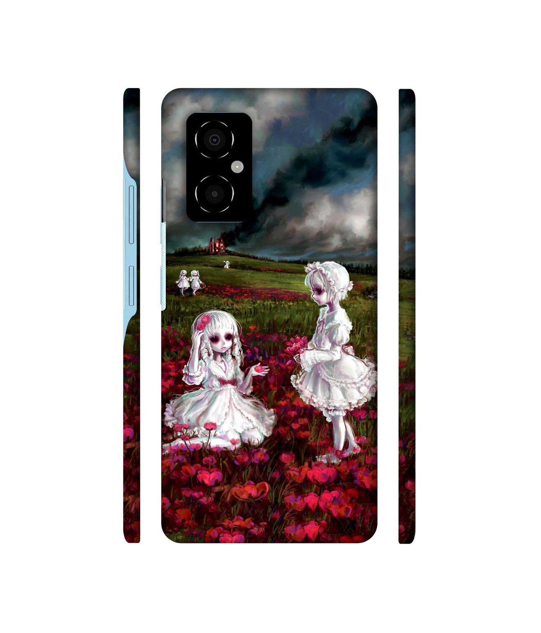 Vampires Girls Designer Hard Back Cover for Poco M4 5G