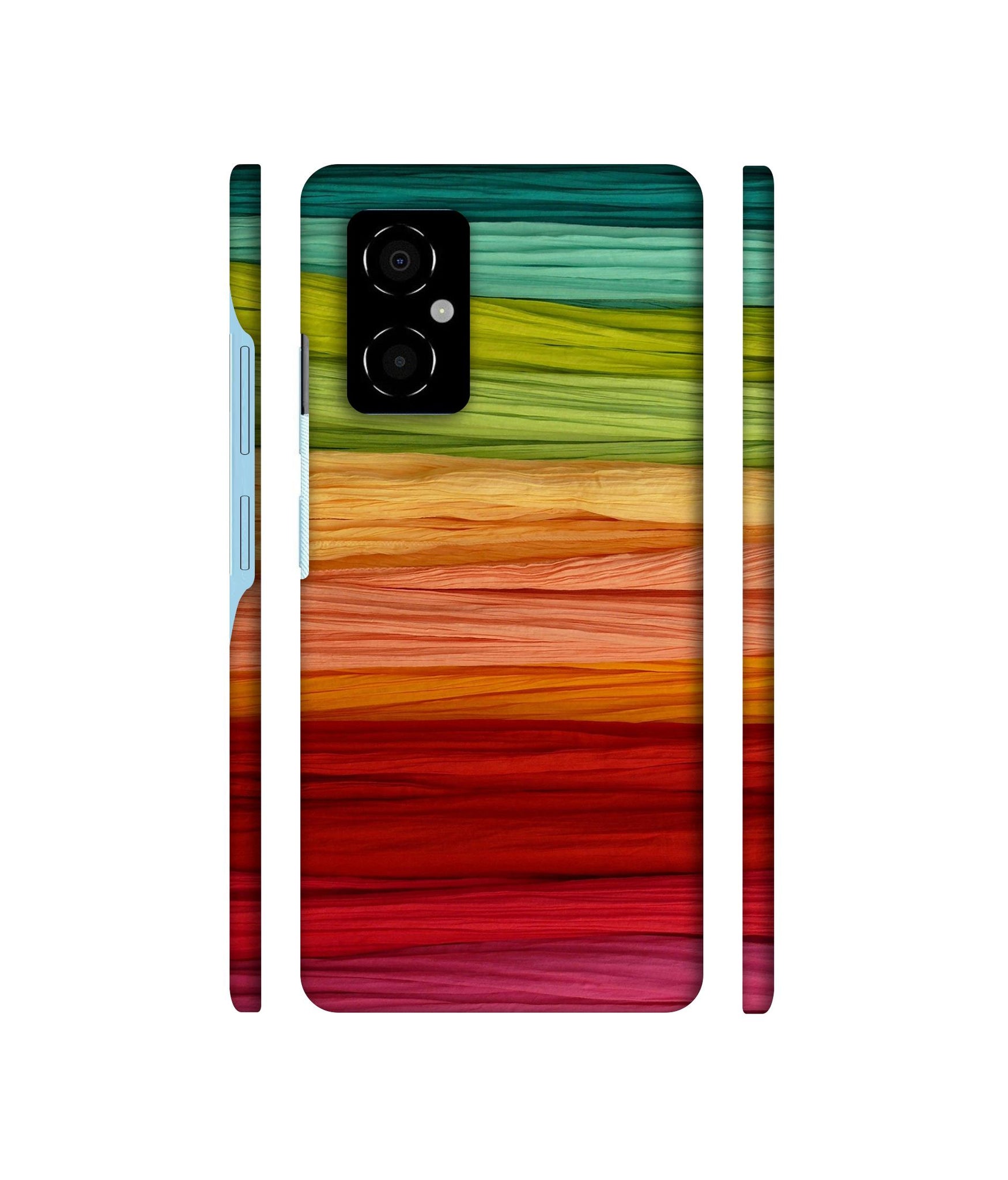 Colorful Thread Designer Hard Back Cover for Poco M4 5G