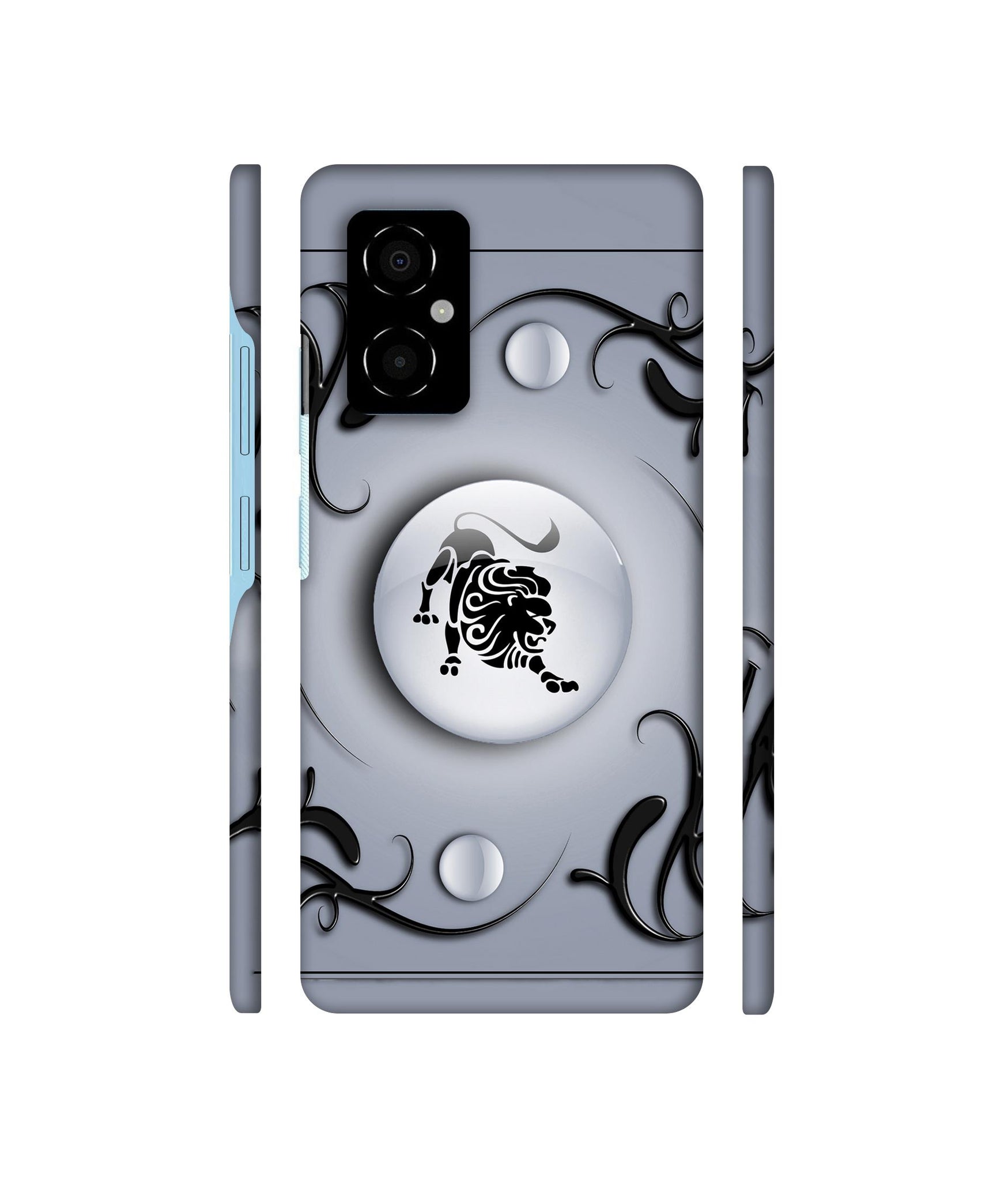 Leo Designer Hard Back Cover for Poco M4 5G