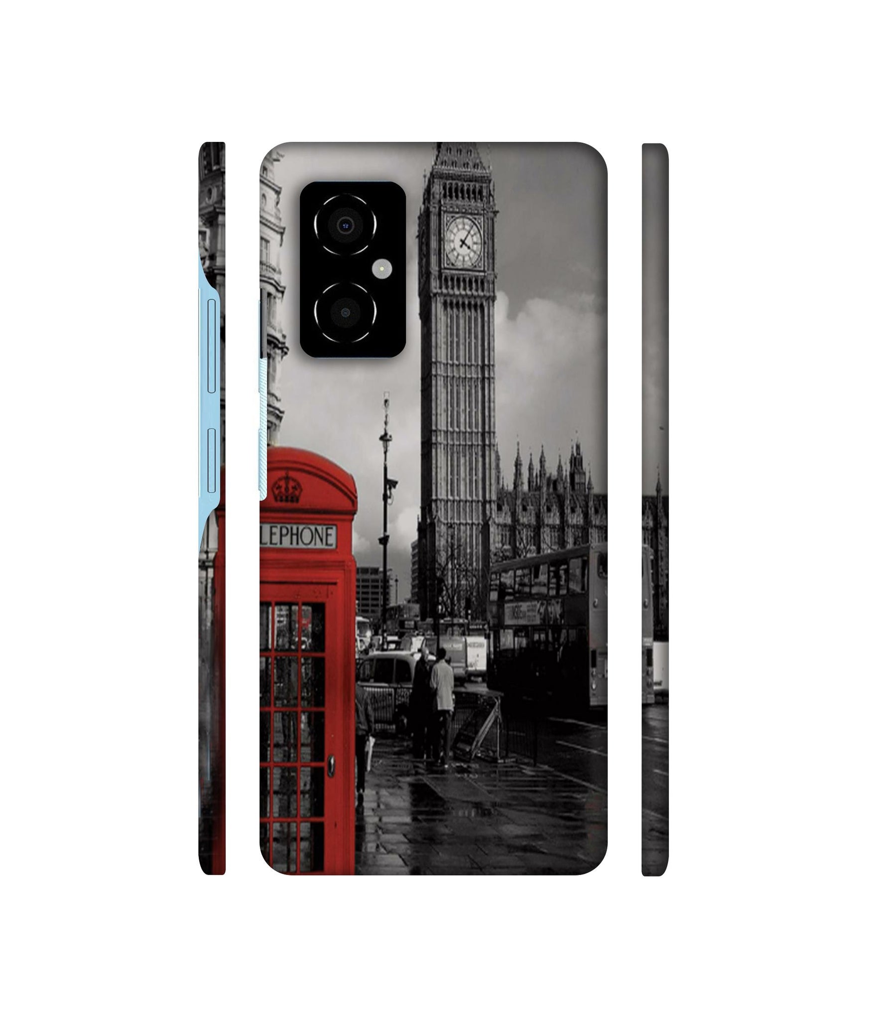 London Theme Designer Hard Back Cover for Poco M4 5G