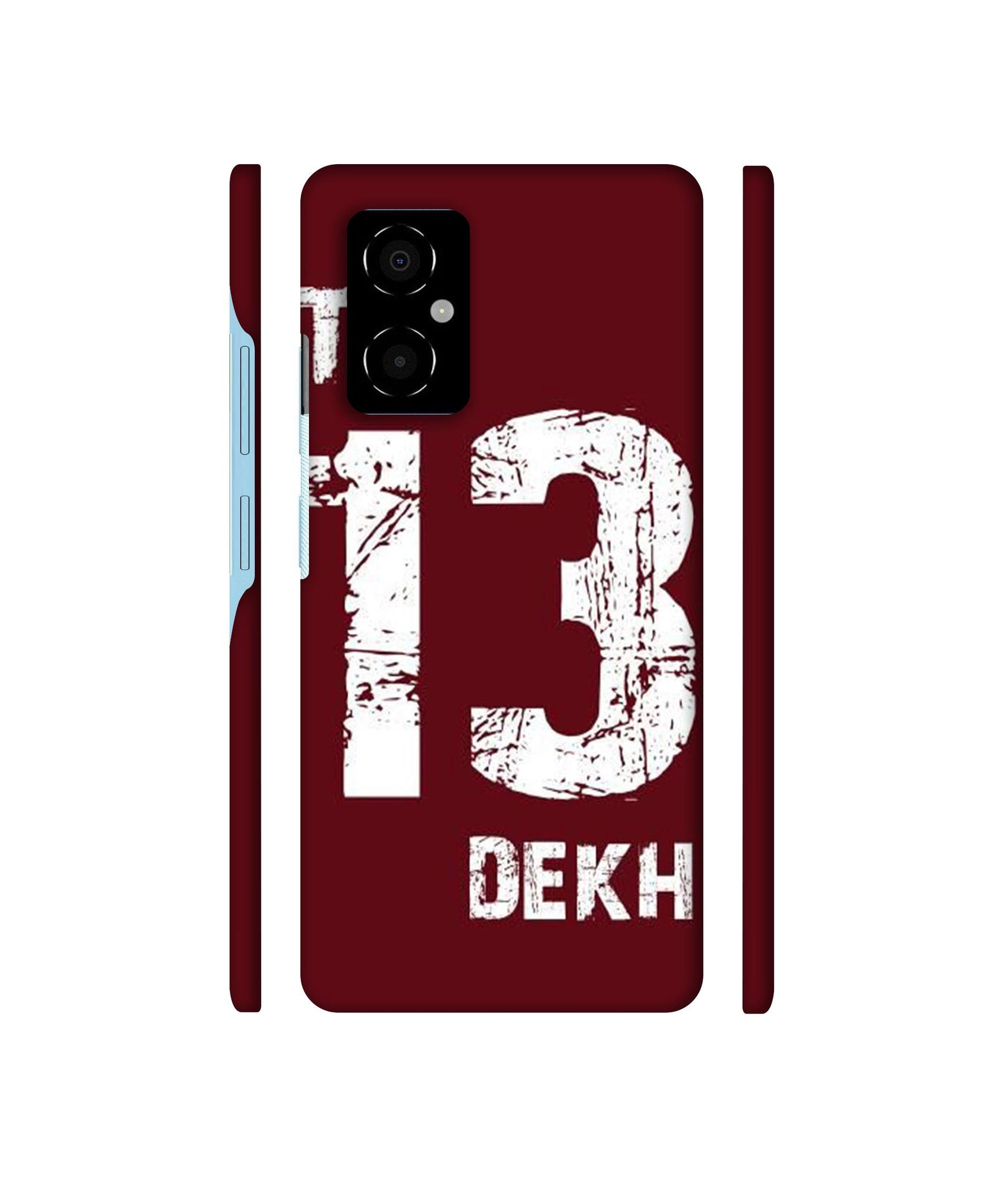 Tu 13 Dekh Designer Hard Back Cover for Poco M4 5G
