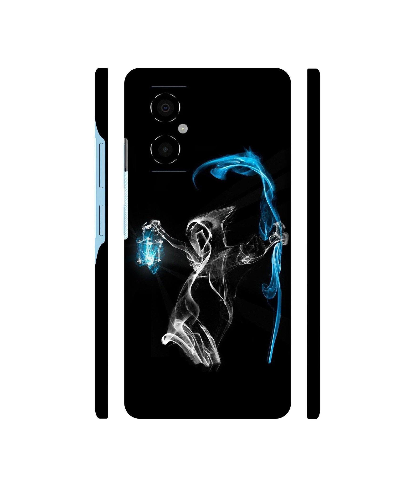 3D Skull Designer Hard Back Cover for Poco M4 5G