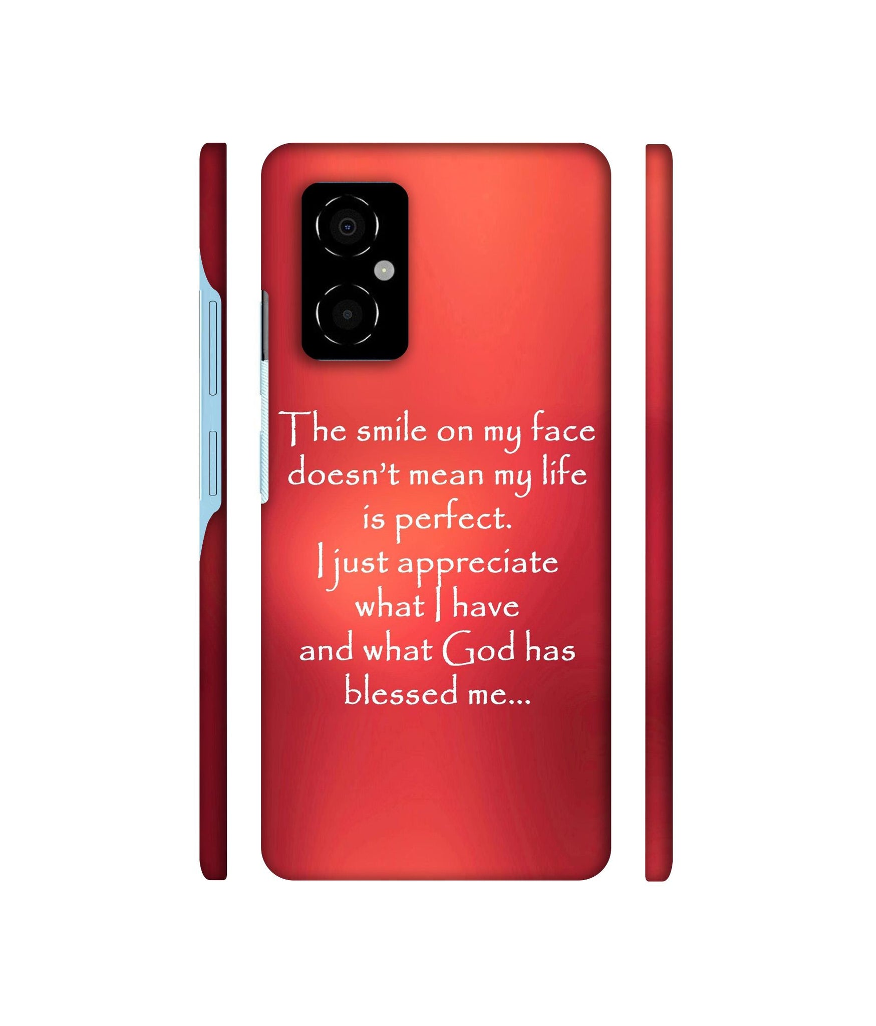 Quotes On Life Designer Hard Back Cover for Poco M4 5G