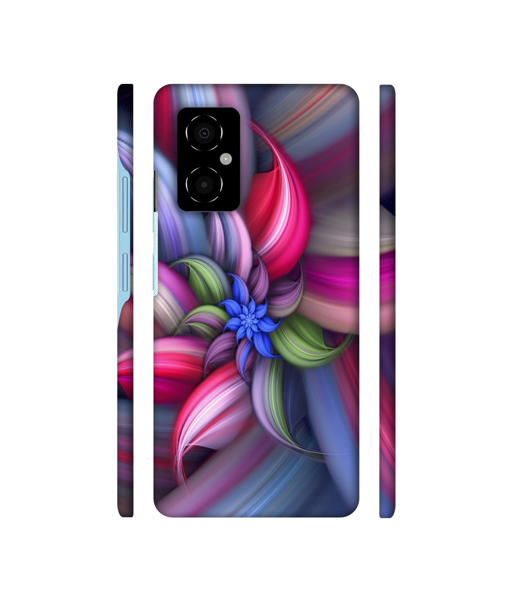 Colorful Flower Designer Hard Back Cover for Poco M4 5G