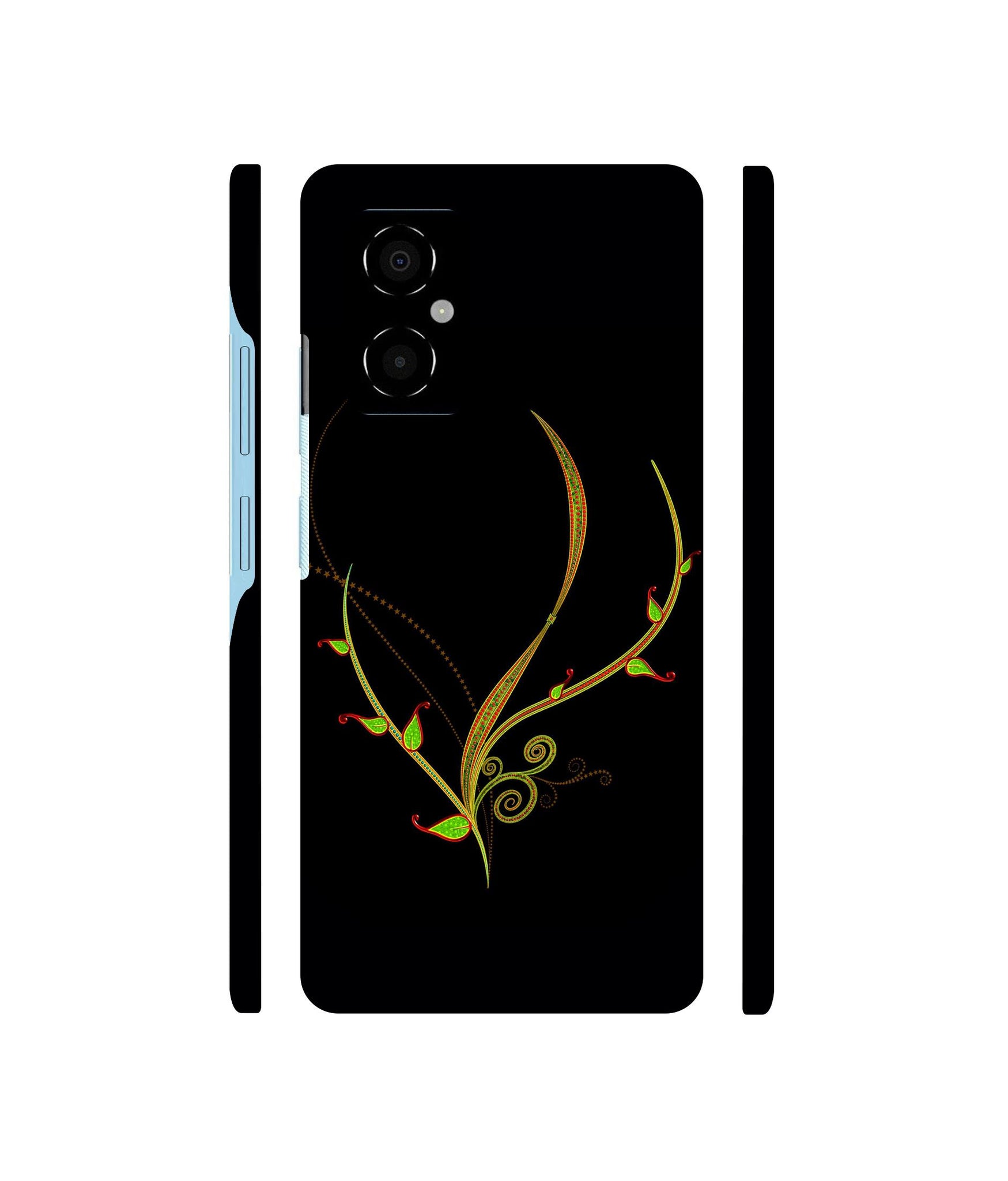 Yellow Pattern Designer Hard Back Cover for Poco M4 5G