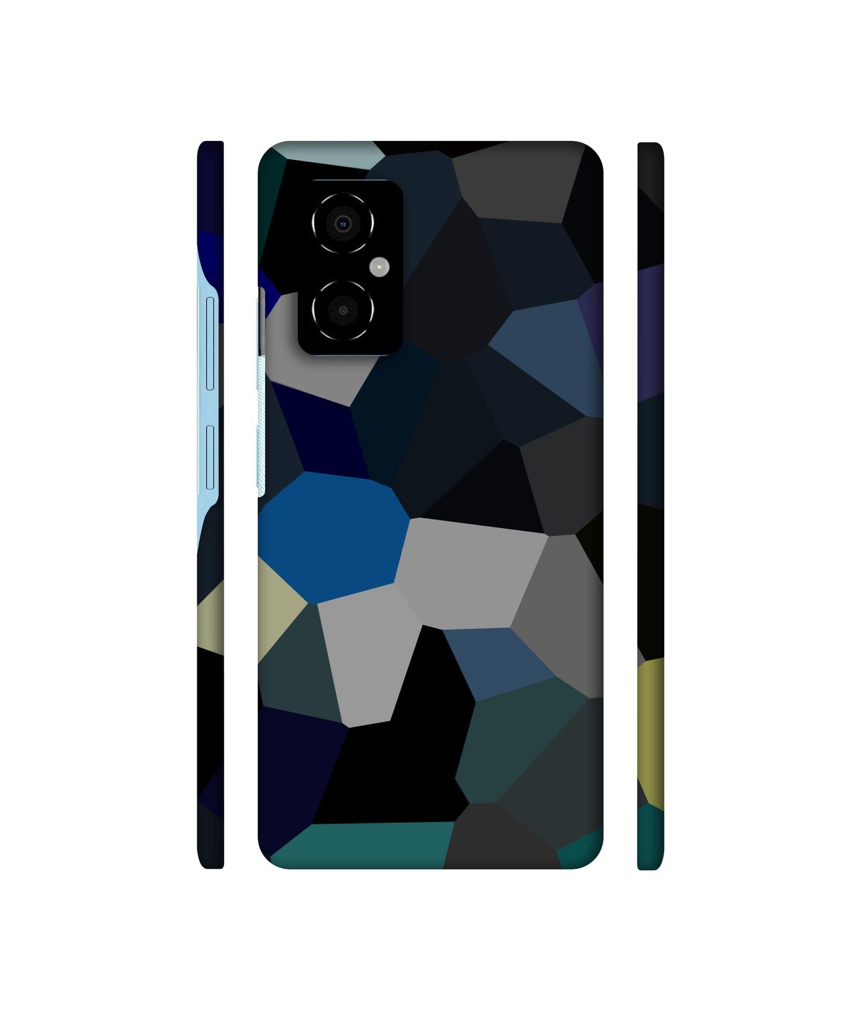 Mathematical Shape Designer Hard Back Cover for Poco M4 5G