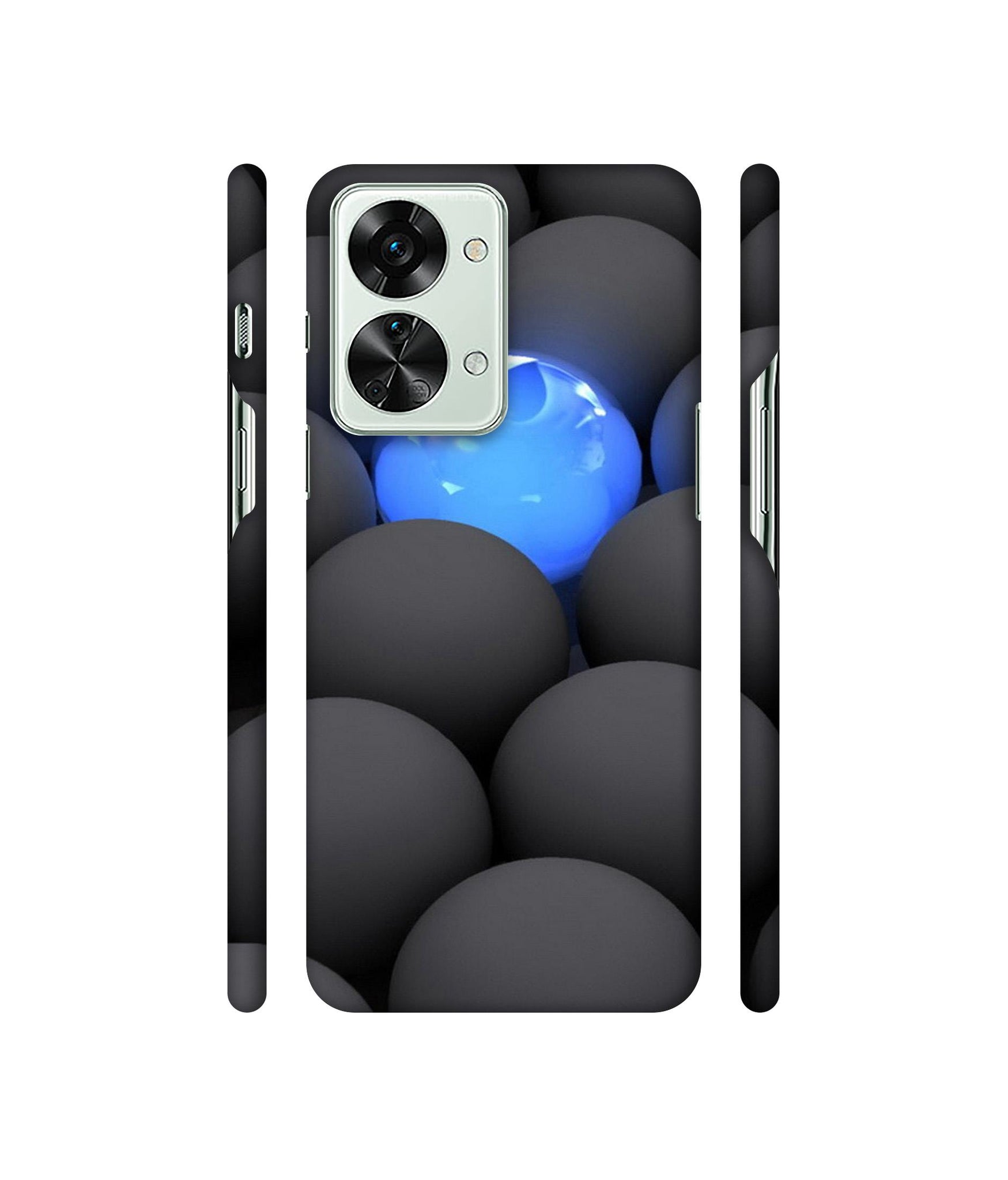 Balls Dark Neon Sight Surface Designer Hard Back Cover for OnePlus Nord 2T 5G