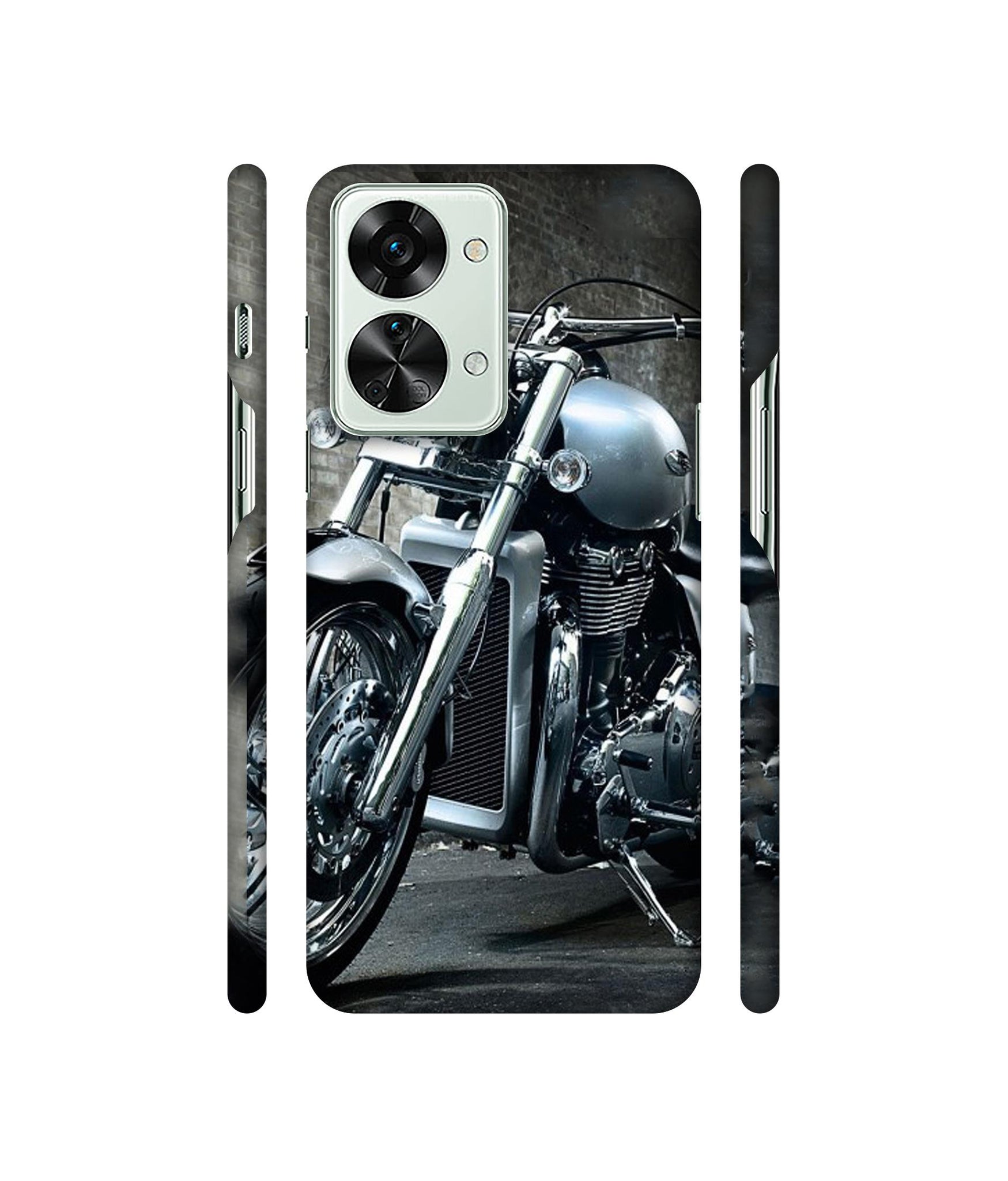 Motorcycle Designer Hard Back Cover for OnePlus Nord 2T 5G