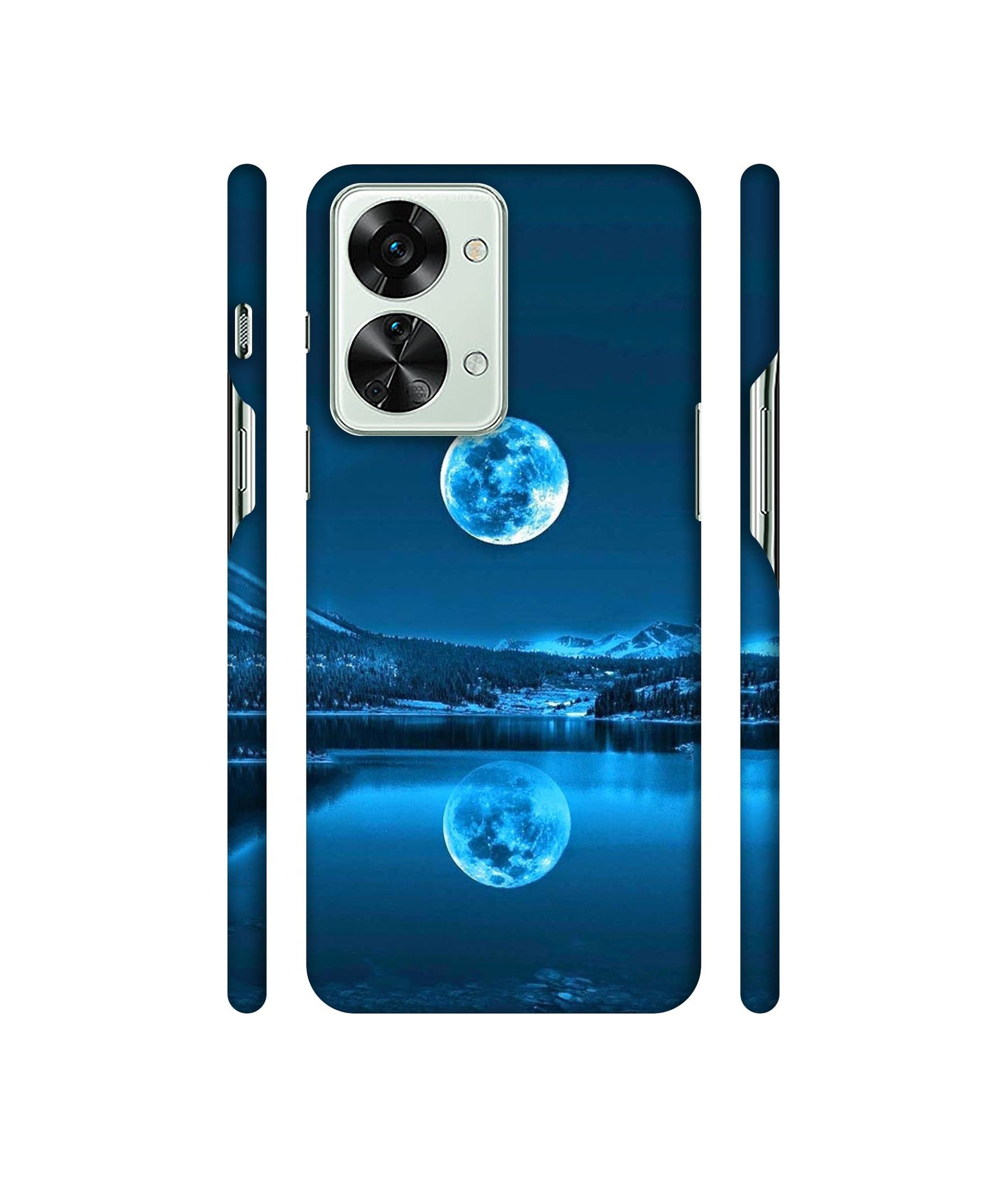 Awesome Moon Designer Hard Back Cover for OnePlus Nord 2T 5G