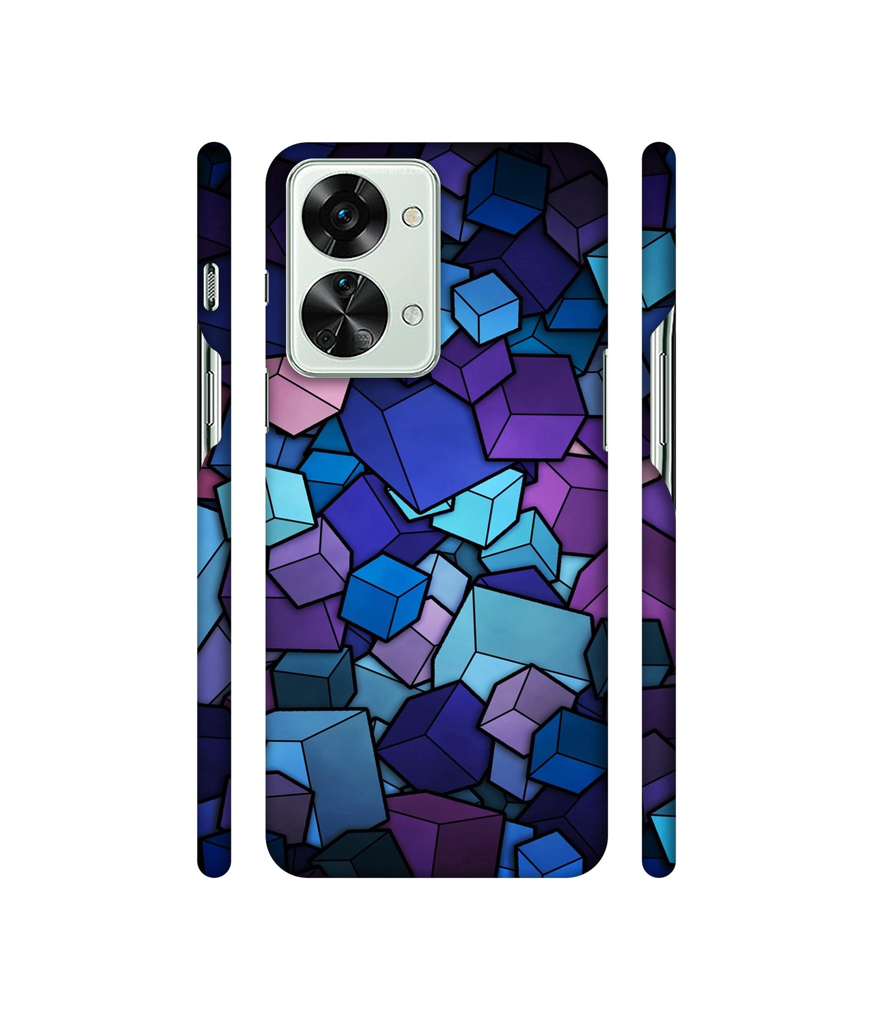 Color Box Designer Hard Back Cover for OnePlus Nord 2T 5G